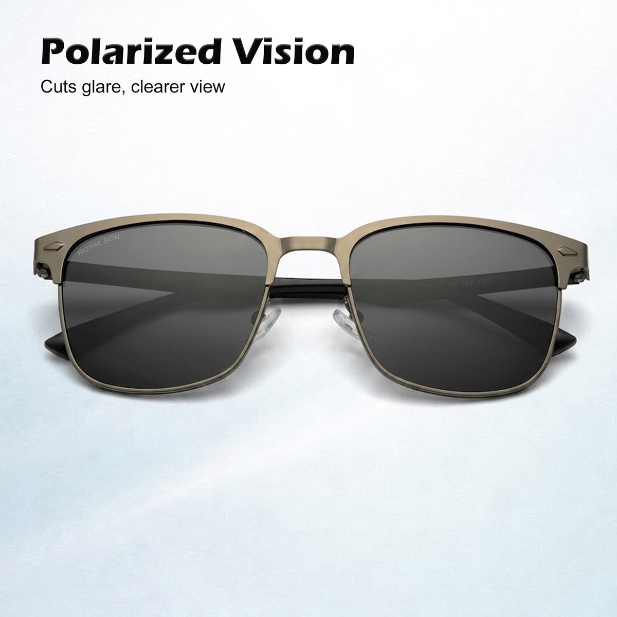 Royal Son Square Polarized Sunglasses For Men And Women - CHI00175-C1