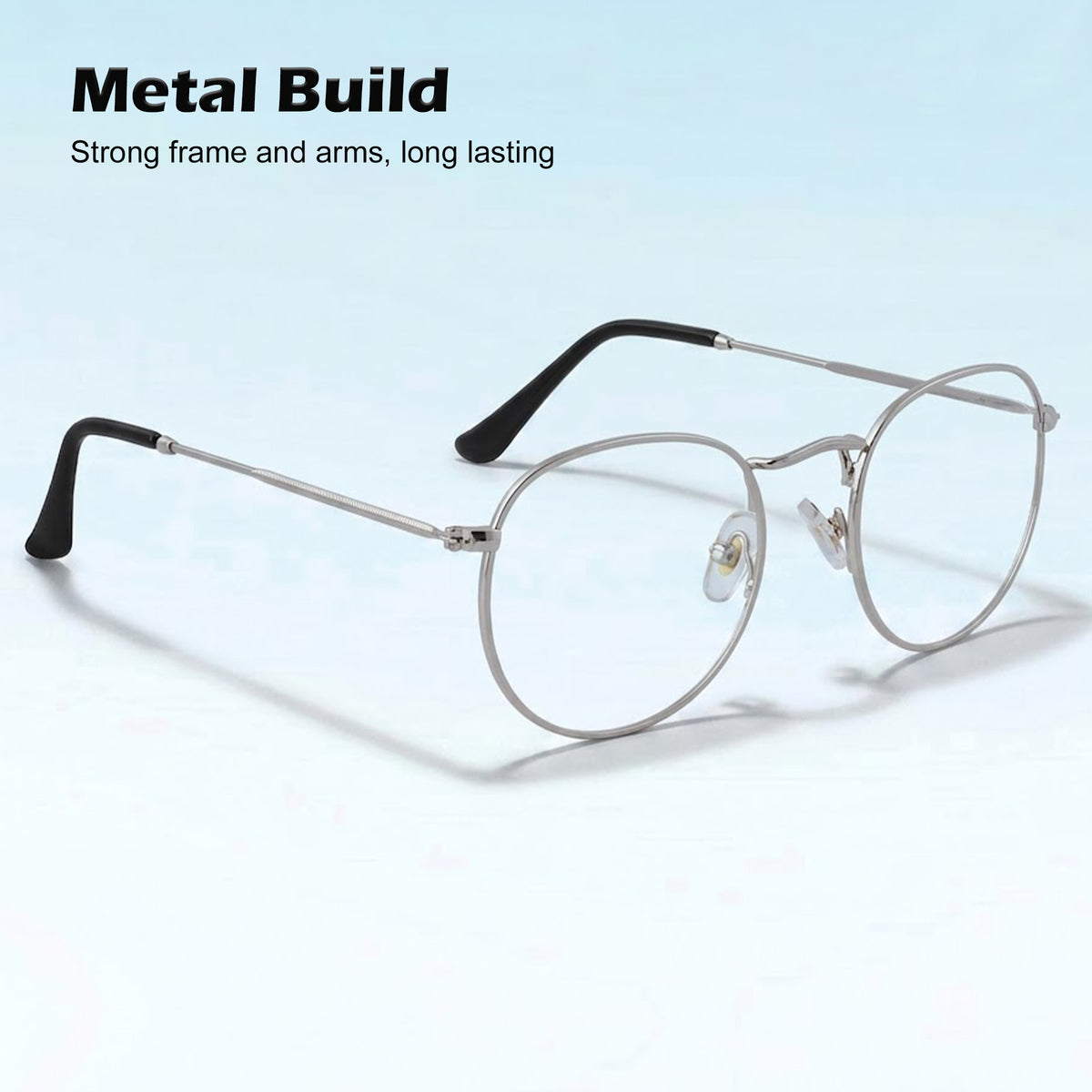 ROYAL SON Full Rim Round Spectacle Frame For Men and Women - RS006SF