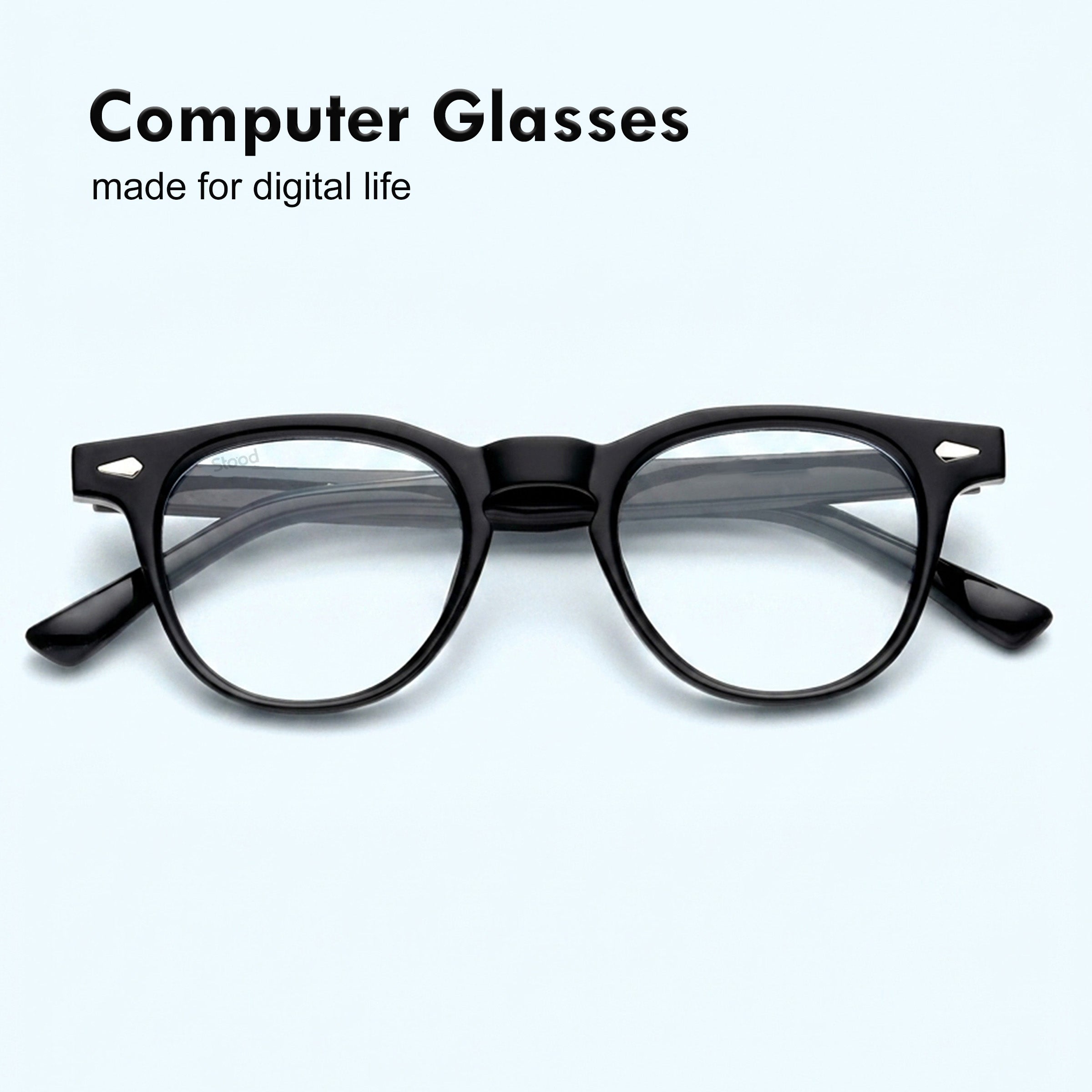 Stood Round Eye Protection Computer Glasses For Men & Women – SF-STD0026-C1