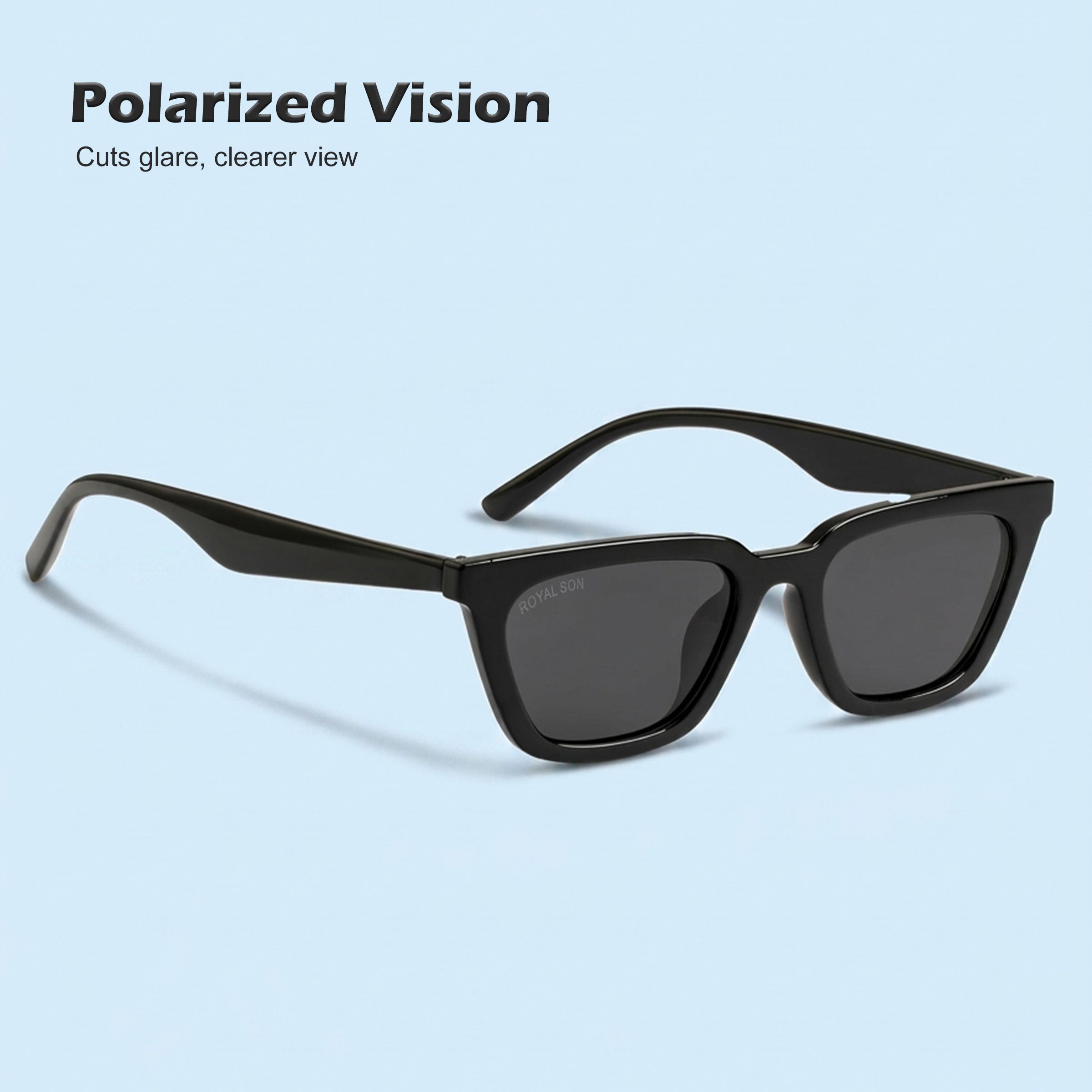 Royal Son Square UV Protection Men Women Sunglasses - CHI00126-C4