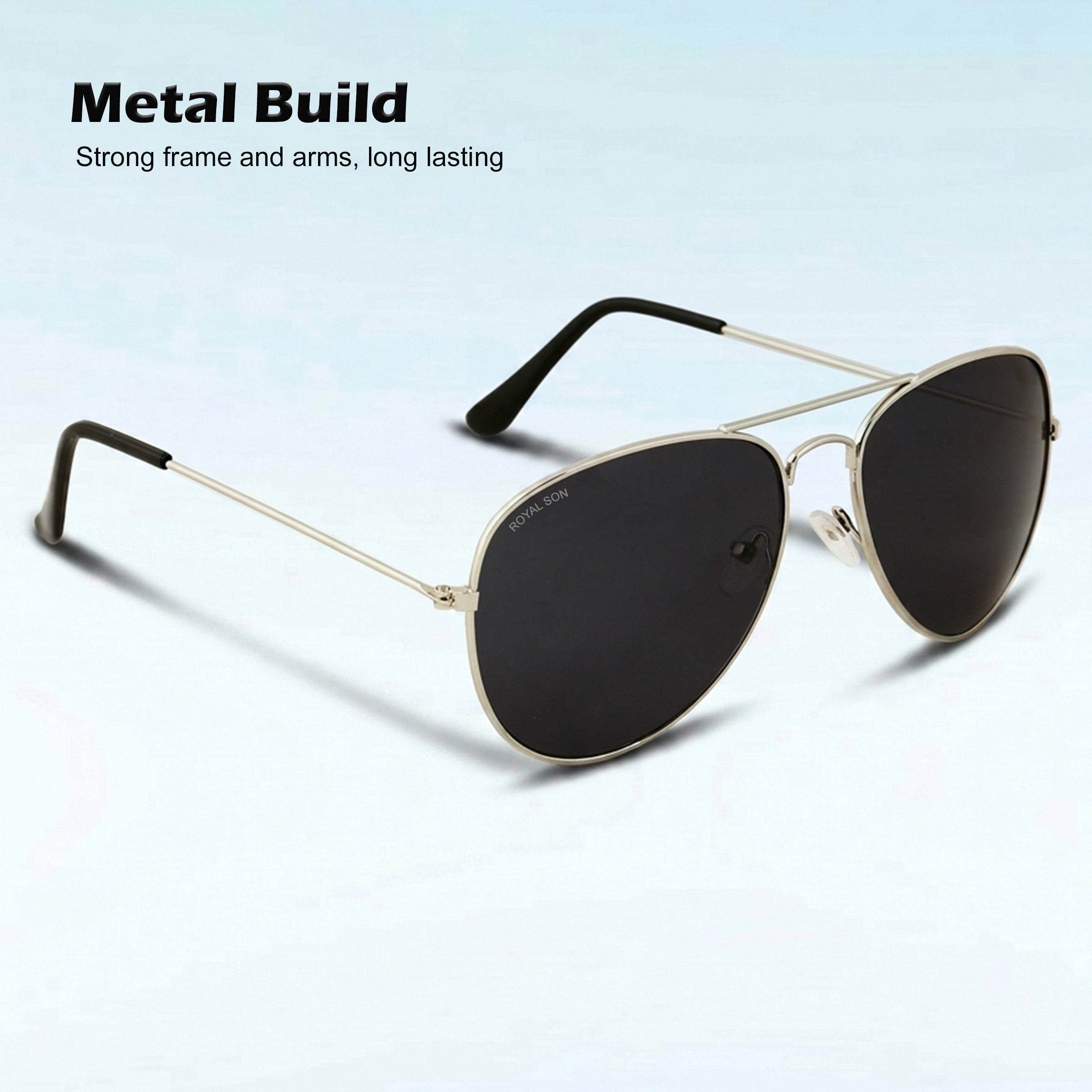 ROYAL SON UV Protected Sunglasses For Men and Women - RS007AV
