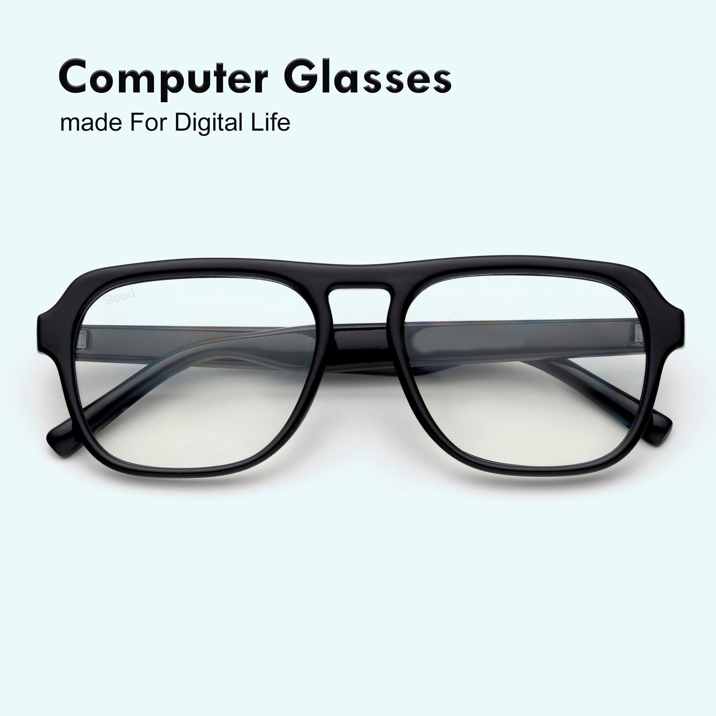 Stood Square Eye Protection Computer Glasses For Men & Women – SF-STD0024-C1