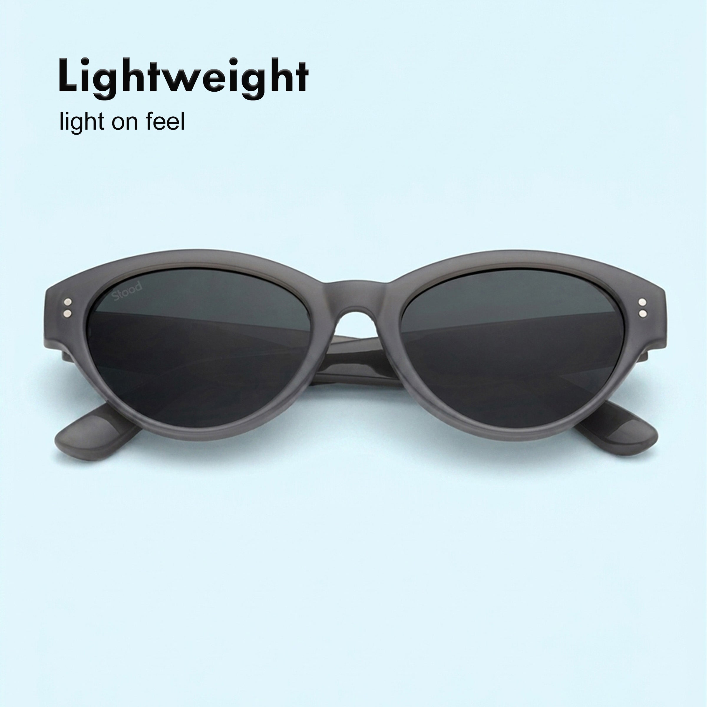 Stood Oval Black UV Protection Goggles For Men & Women Sunglasses – SG-STD0030-C2
