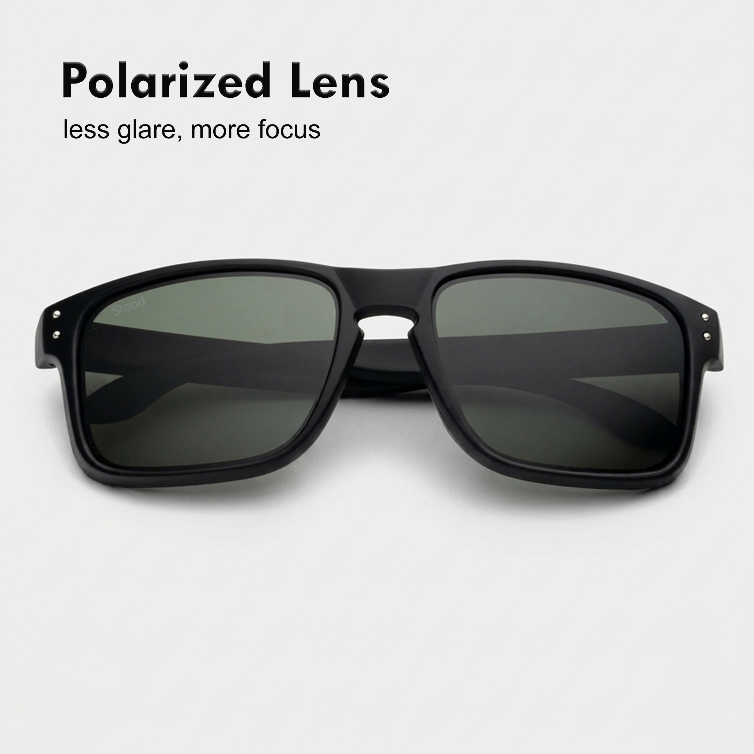 Stood Wraparound Sports Polarized UV Protection Chashma For Men & Women New Style – SG-STD0020-C2