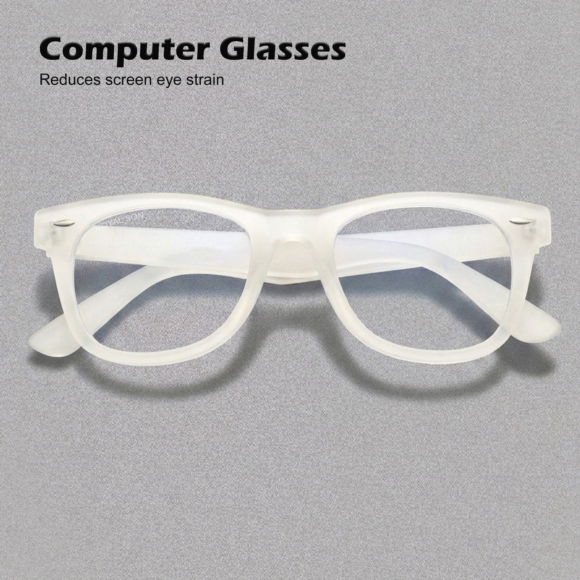 ROYAL SON Blue Block Eyewear Frames For Men Women - SF-RS3030-C10