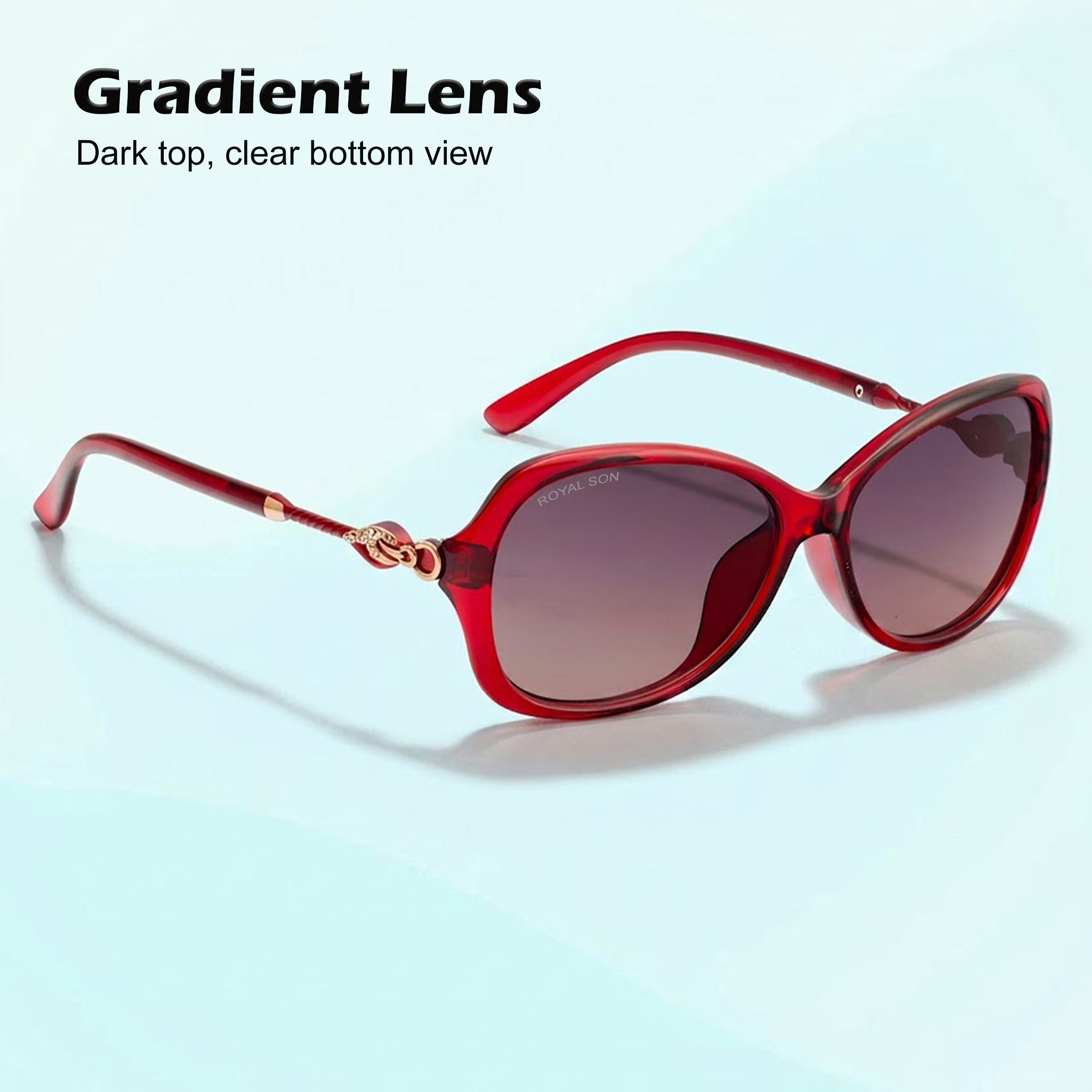 Royal Son Butterfly UV Protected Women Sunglasses - CHIWM00118-C5