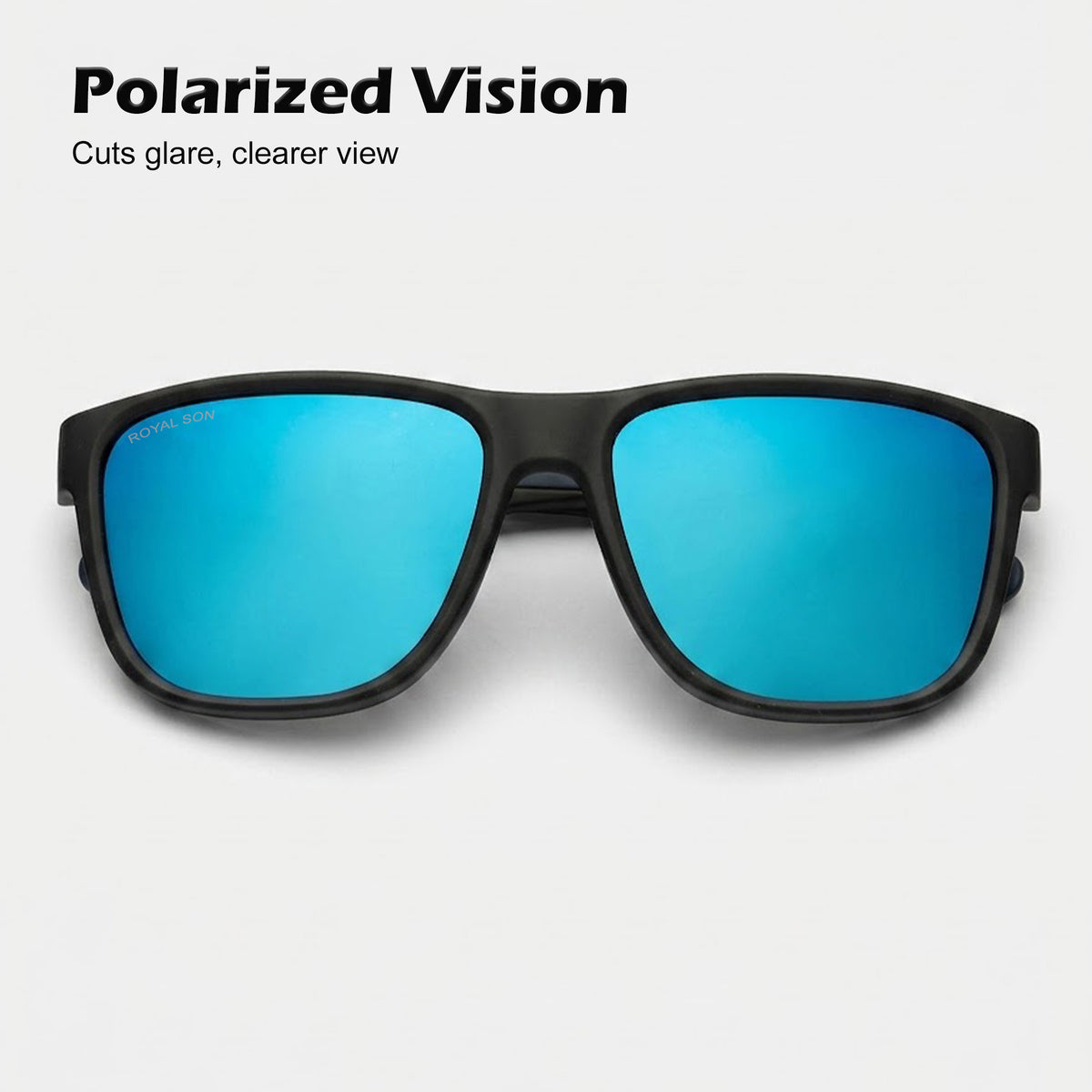 Royal Son Sports Black Polarized Sunglasses Men Women- CHI00173-C3