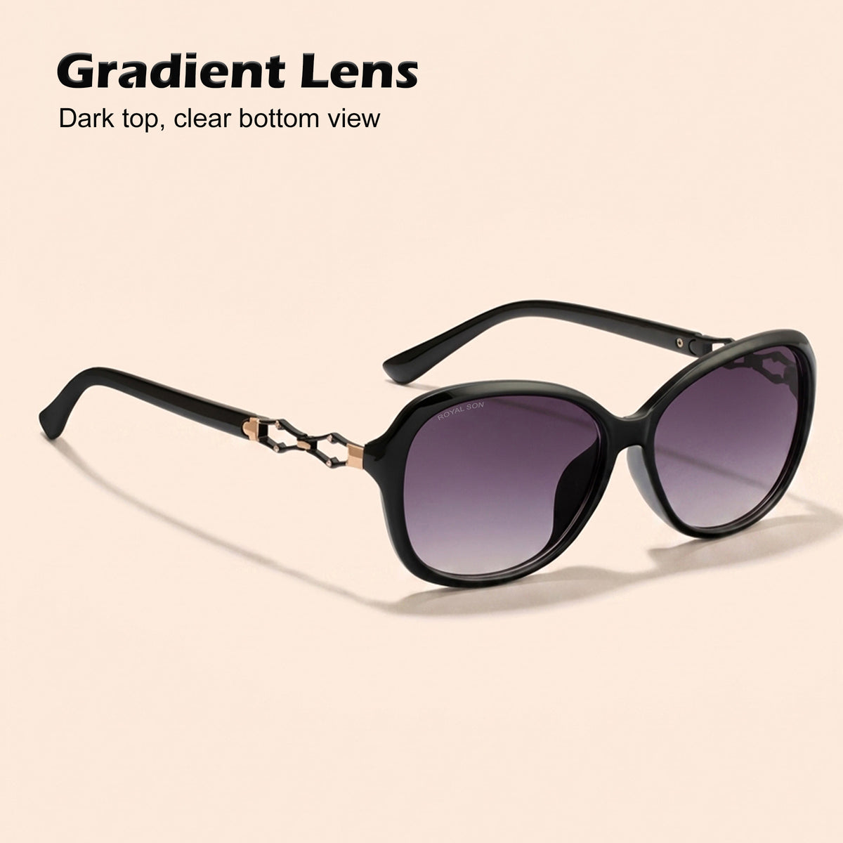 Royal Son Butterfly UV Protected Women Sunglasses - CHIWM00117-C1