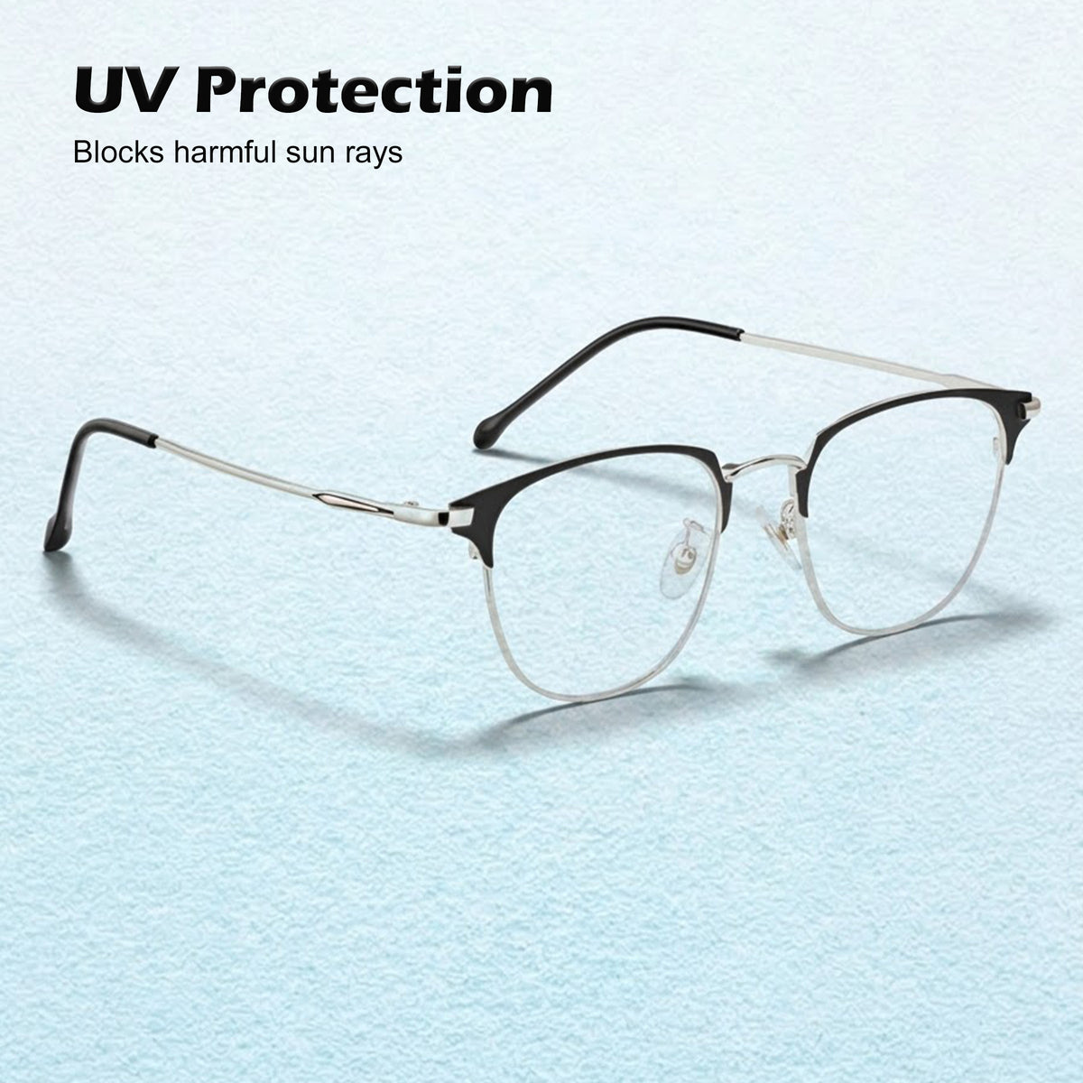 Royal Son Round Blue Ray Cut Men Women Eye Glasses - SF0022-C2