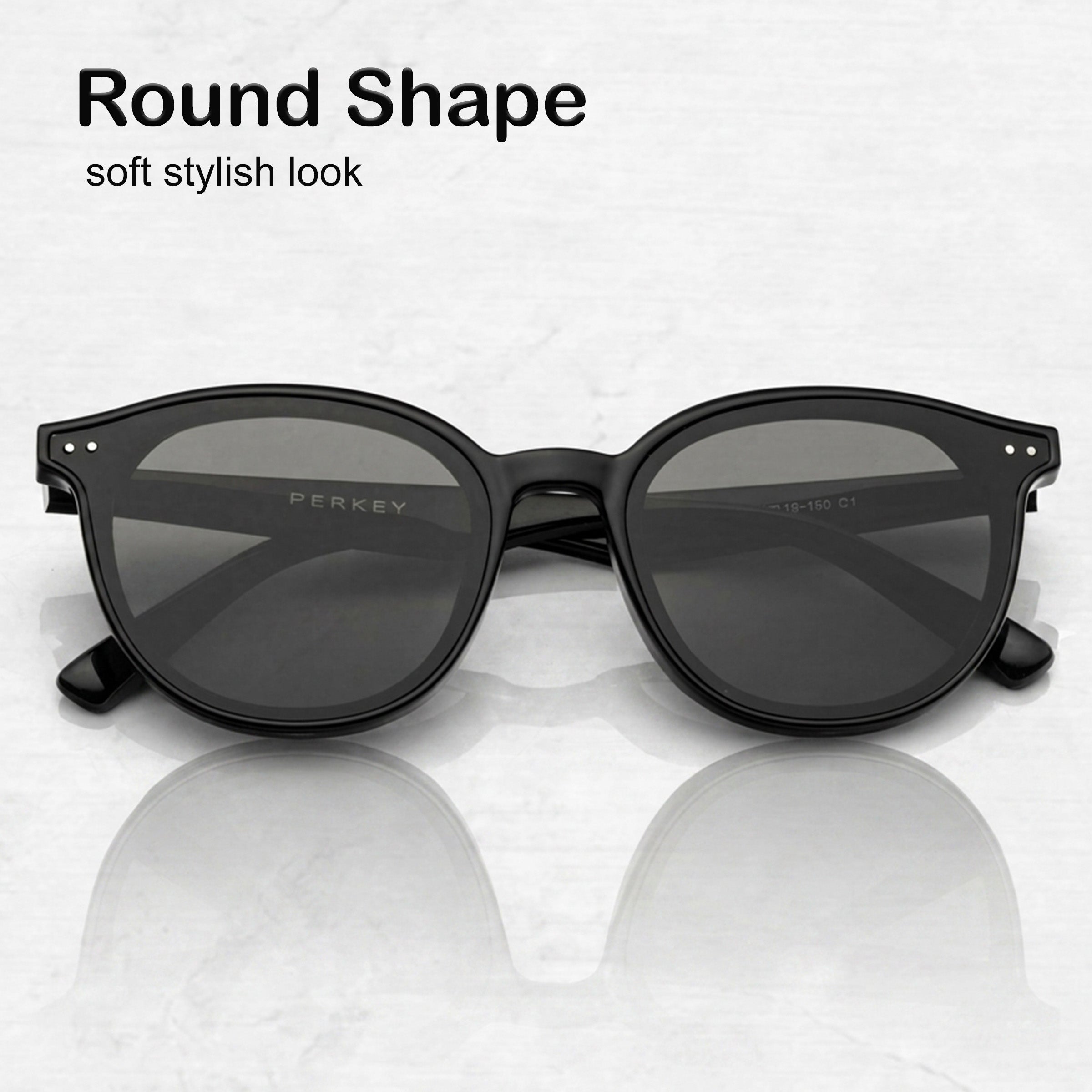 PERKEY UV Protected Stylish Sunglasses For Women - PRKY0016-C1