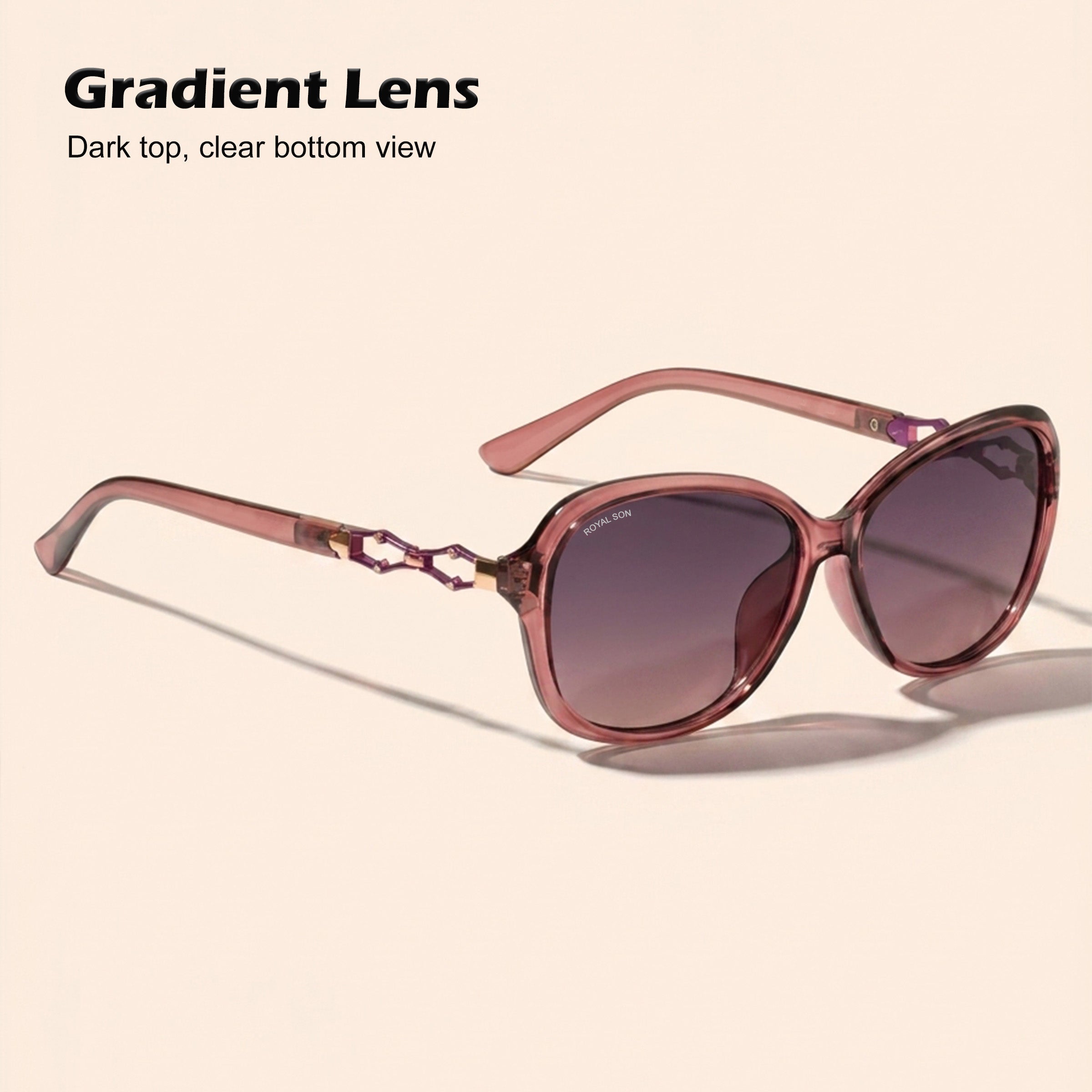 Royal Son Butterfly UV Protected Women Sunglasses - CHIWM00117-C4