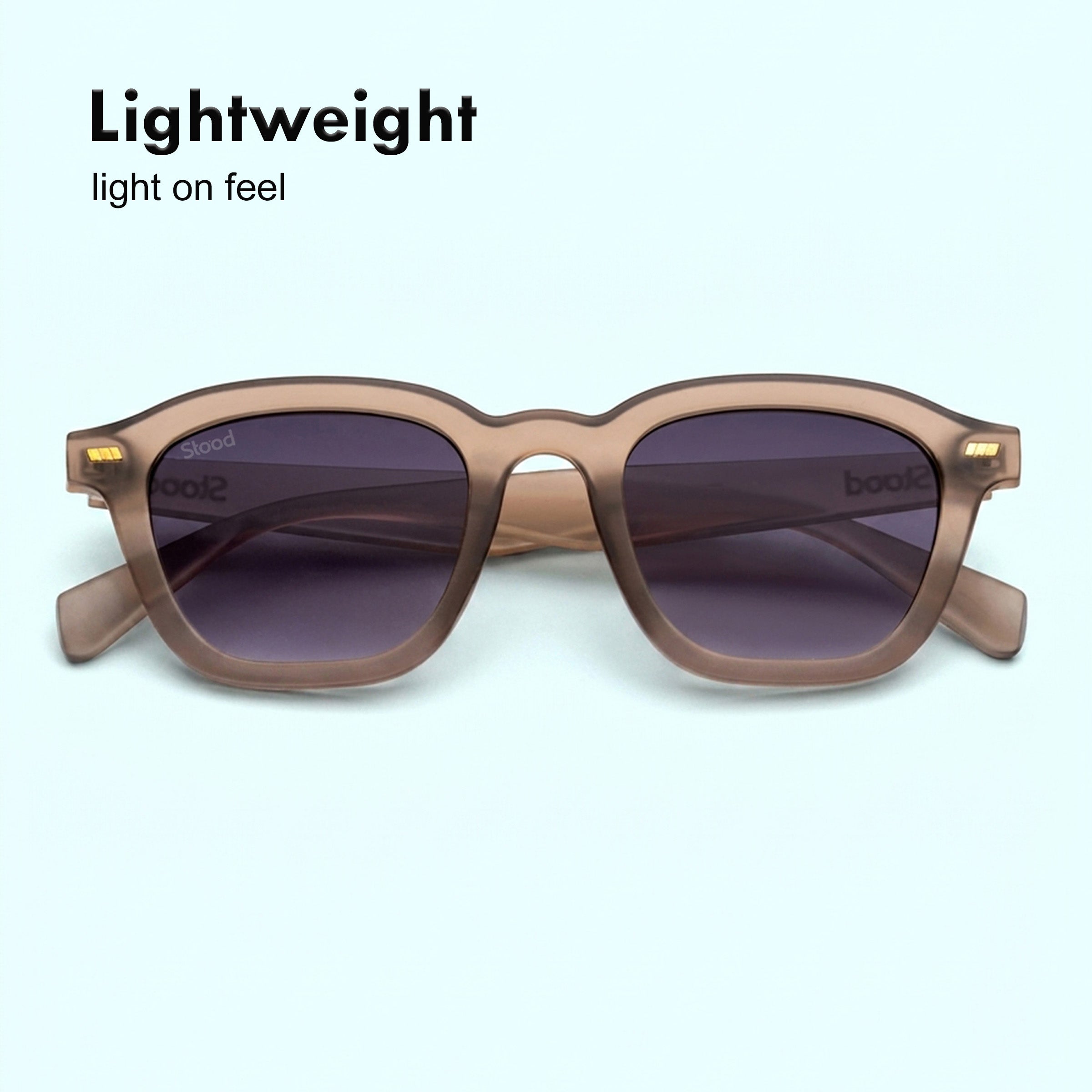 Stood Square Grey UV Protection Chashma For Men & Women New Style – SG-STD0016-C3