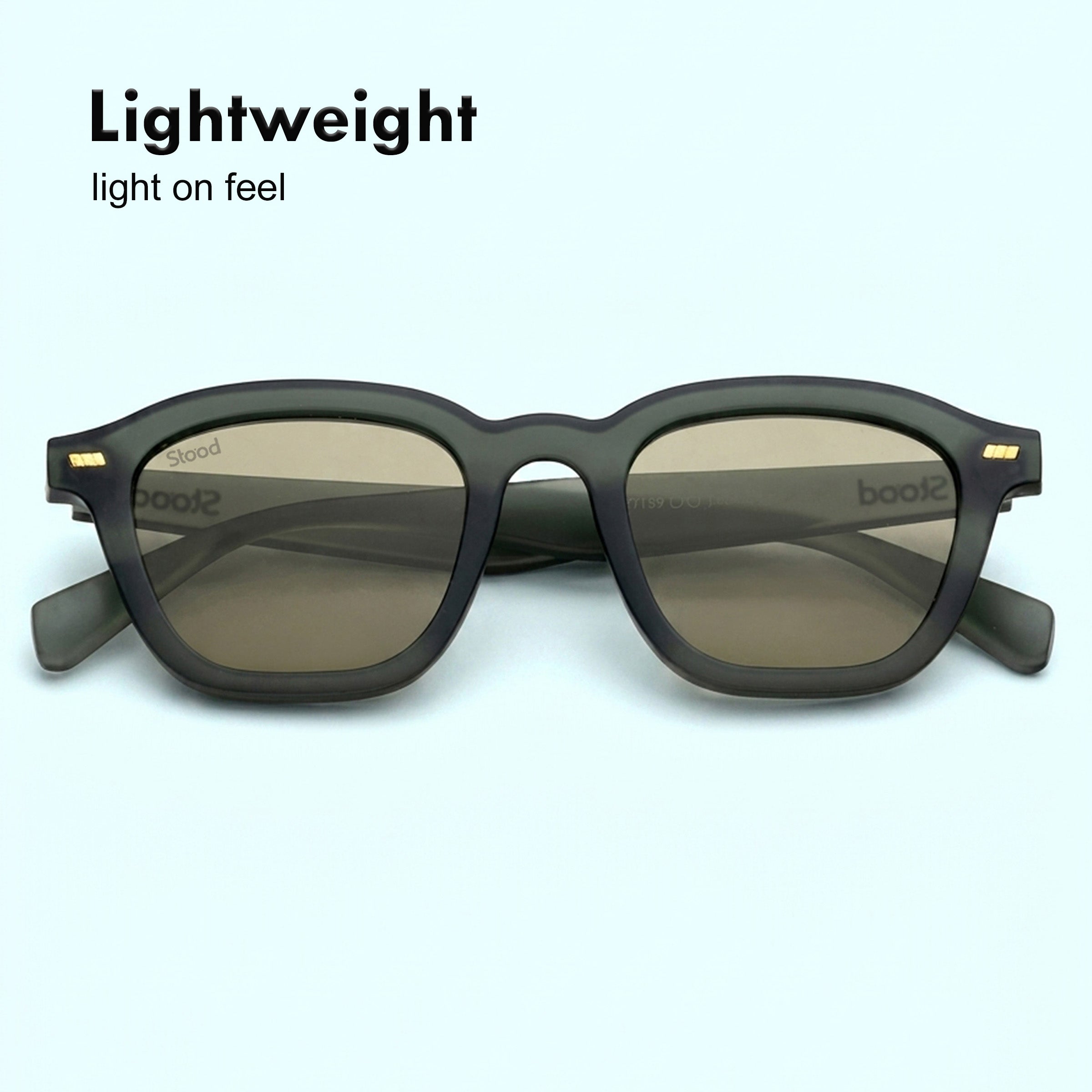 Stood Square Green UV Protection Sunglasses For Men & Women Stylish – SG-STD0016-C5