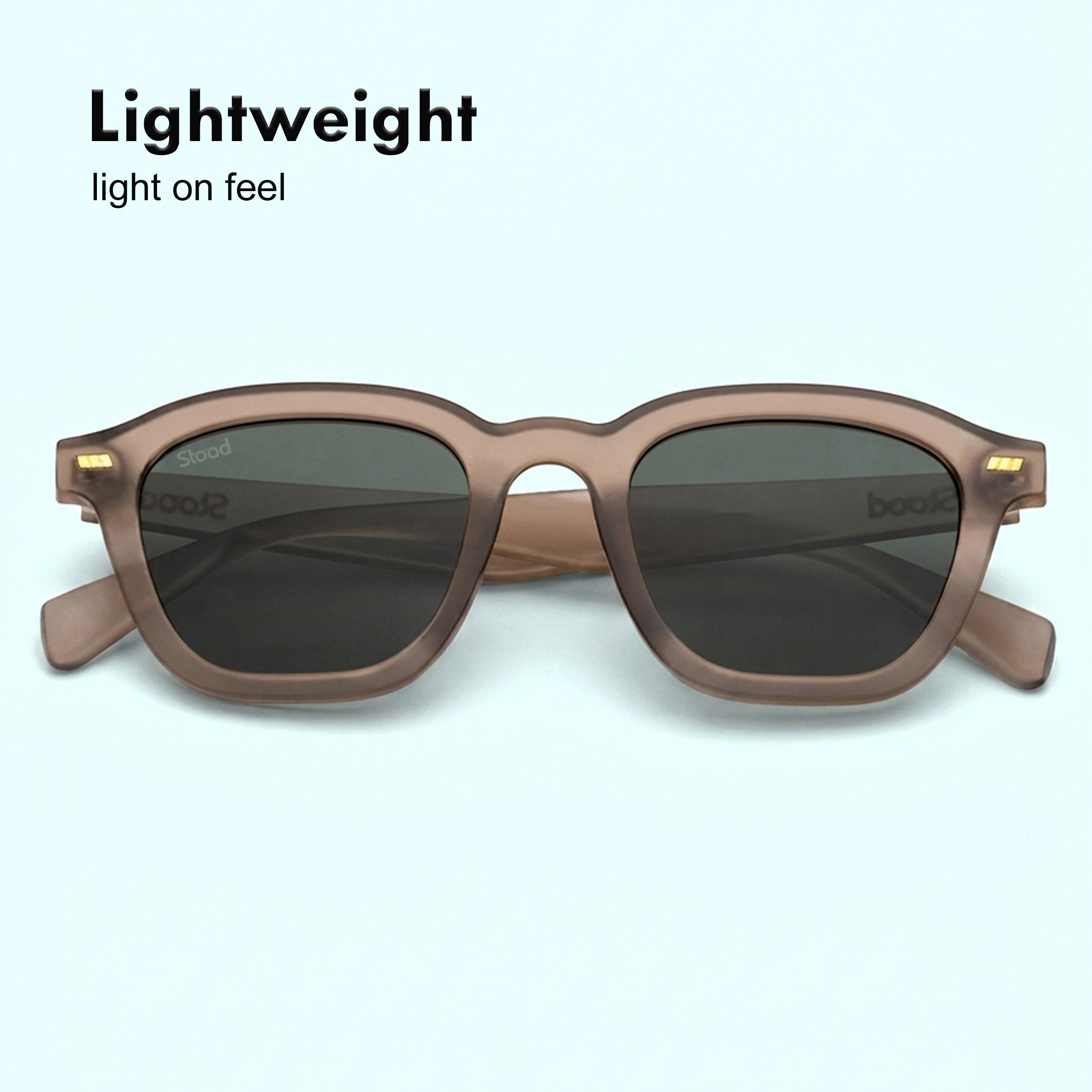 Stood Square Green UV Protection Goggles For Men & Women Sunglasses – SG-STD0016-C4