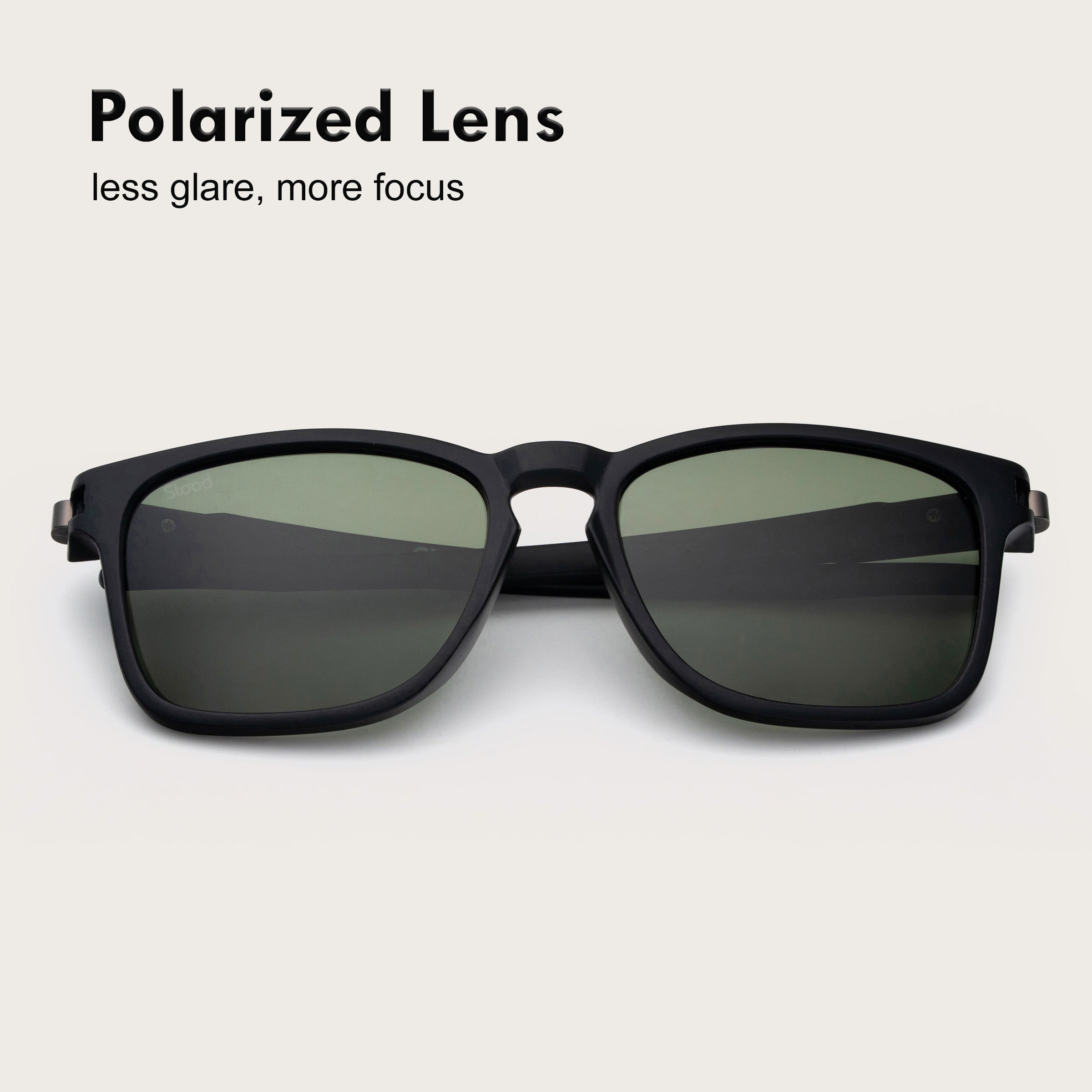 Stood Retro Square Polarized UV Protection Chashma For Men & Women New Style – SG-STD0019-C2