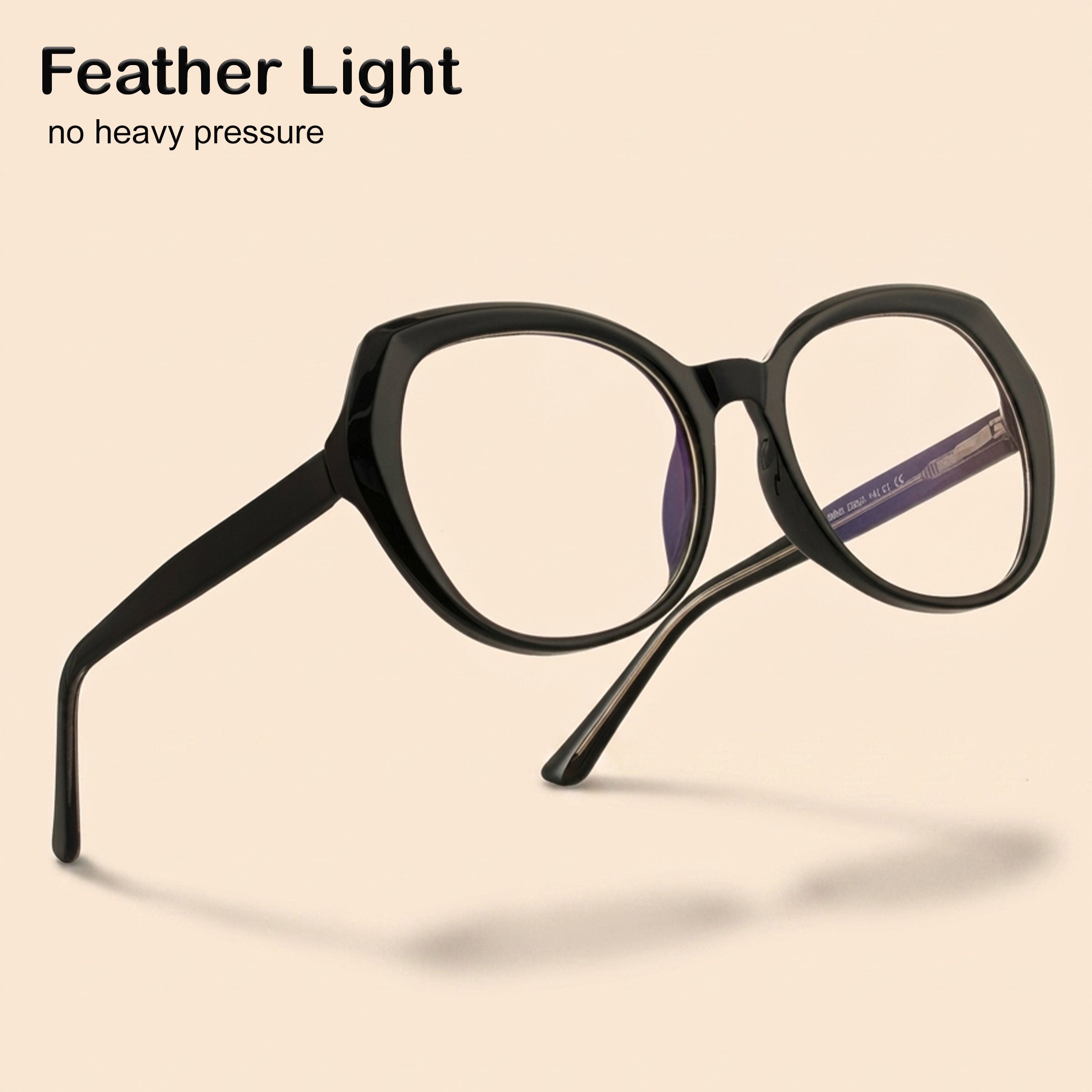 PERKEY Full Rim Oval  Spectacles Frames Women - OPTL004-C1
