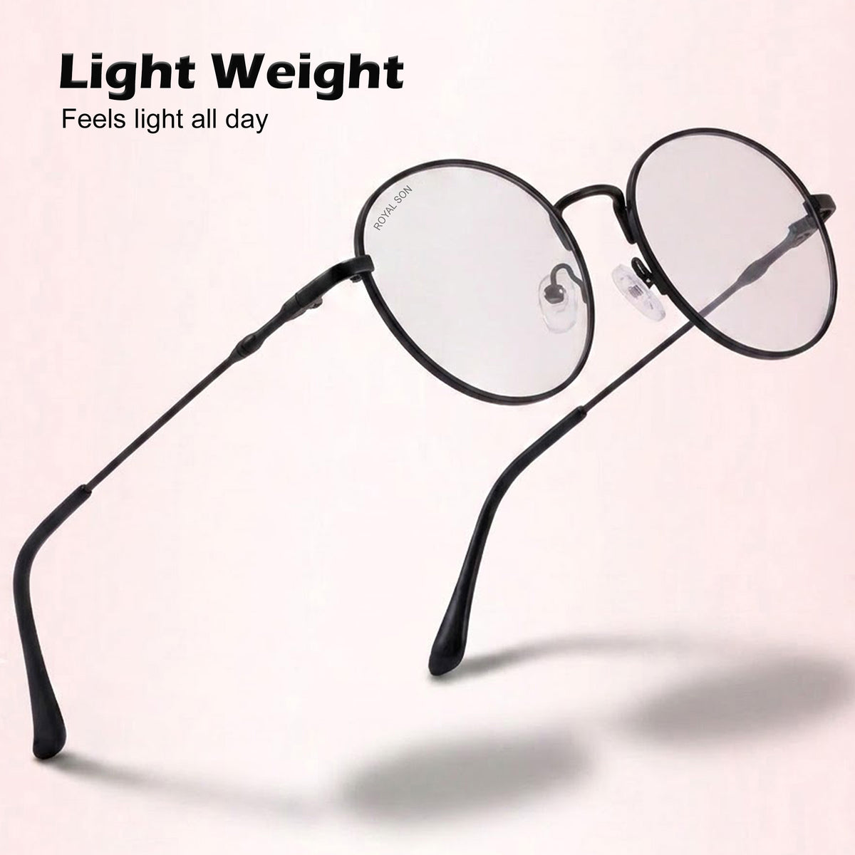 Royal Son Round Men Women Eye Glasses - SF001-C3