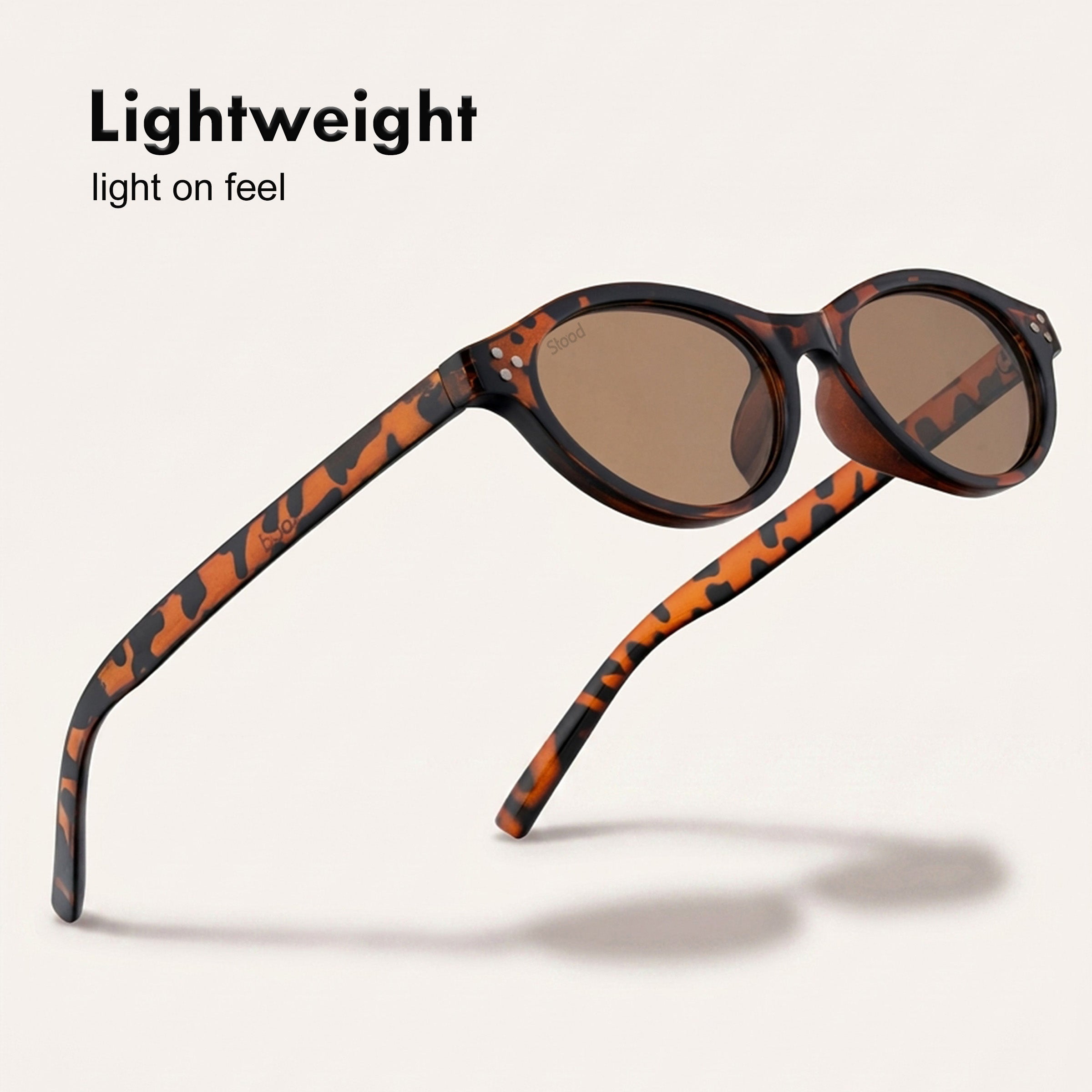 Stood Narrow Oval Brown UV Protection Goggles For Men & Women Sunglasses – SG-STD0015-C3