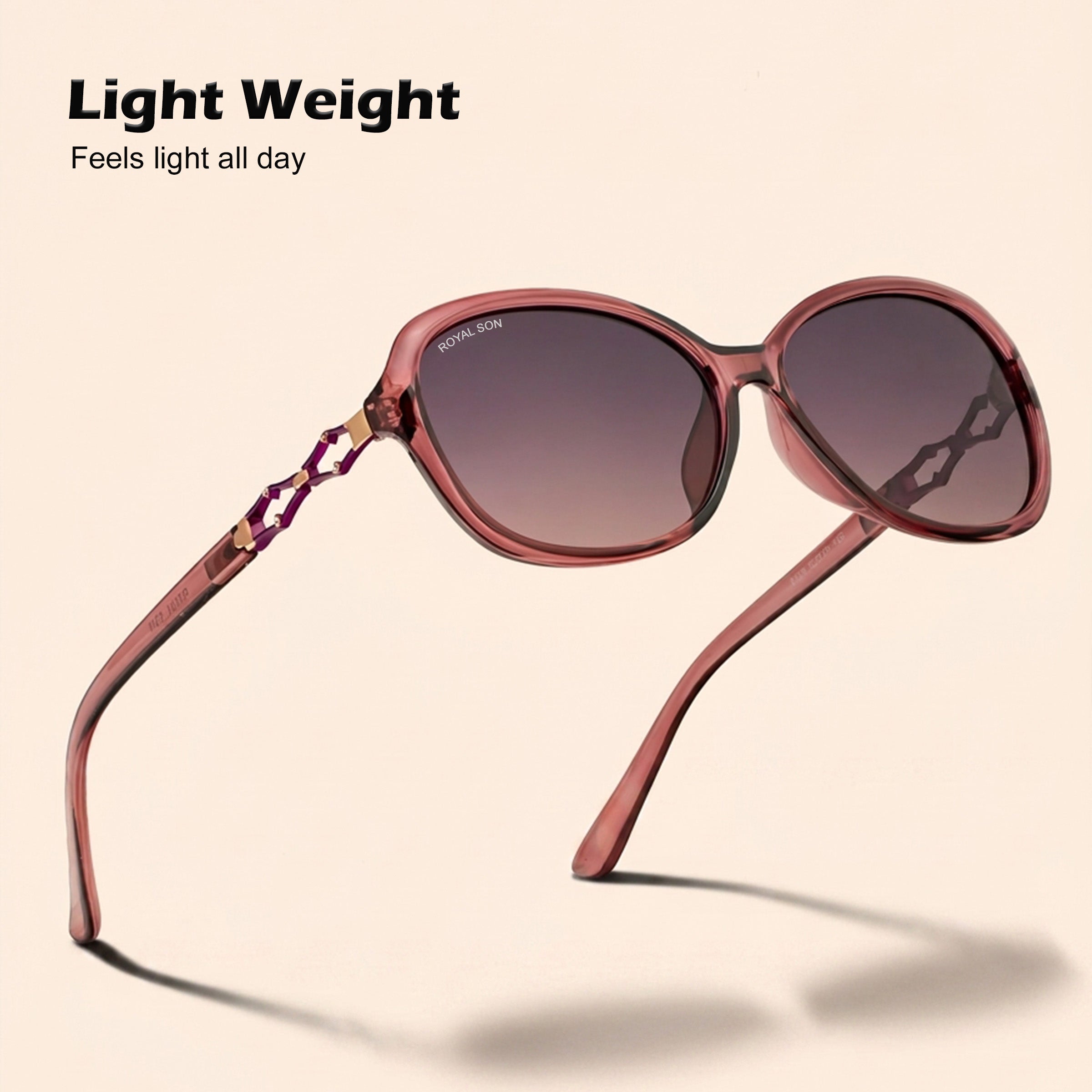 Royal Son Butterfly UV Protected Women Sunglasses - CHIWM00117-C4