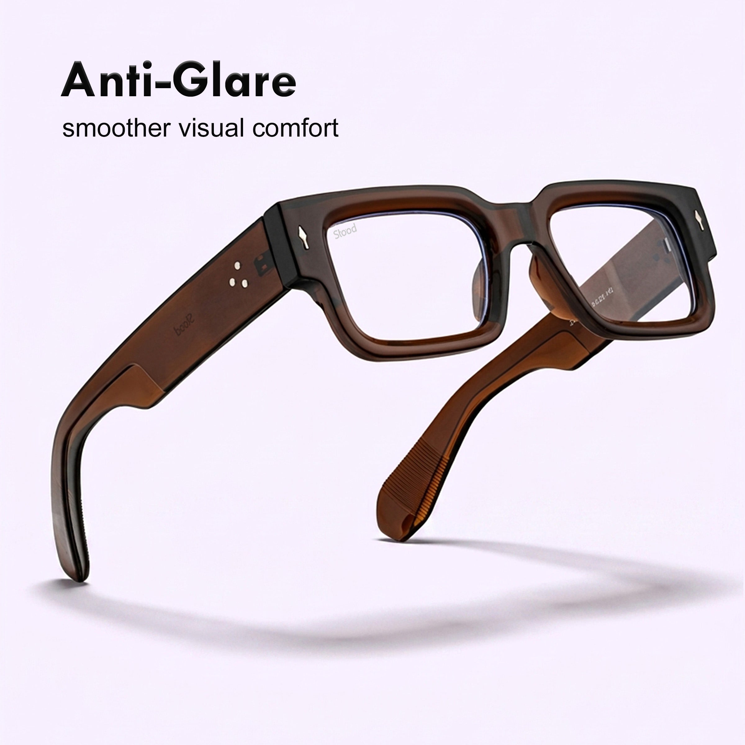 Stood Square Eye Protection Anti Glare Computer Glasses For Men & Women – SF-STD0014-C3