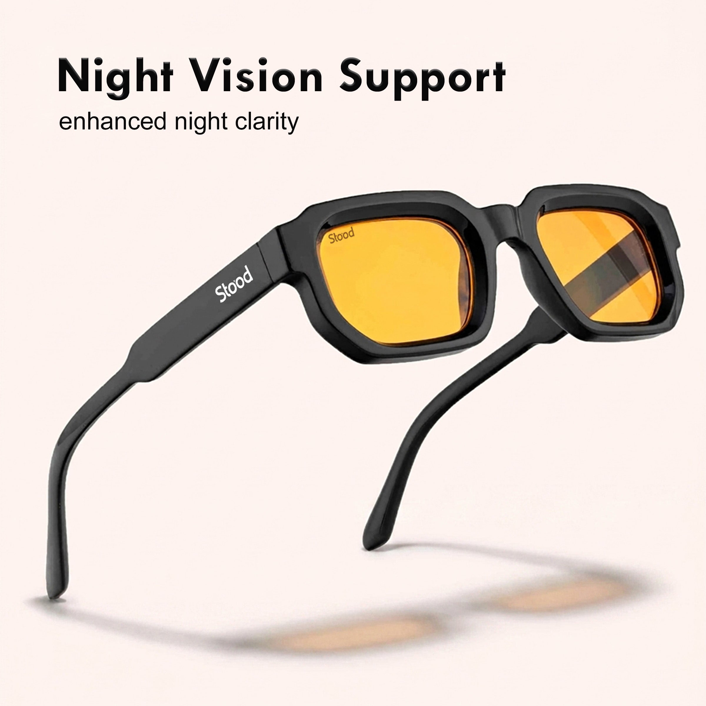 Stood Square Day Night Driving Sun Glasses For Men For Men & Women Stylish – SG-STD0025-C2