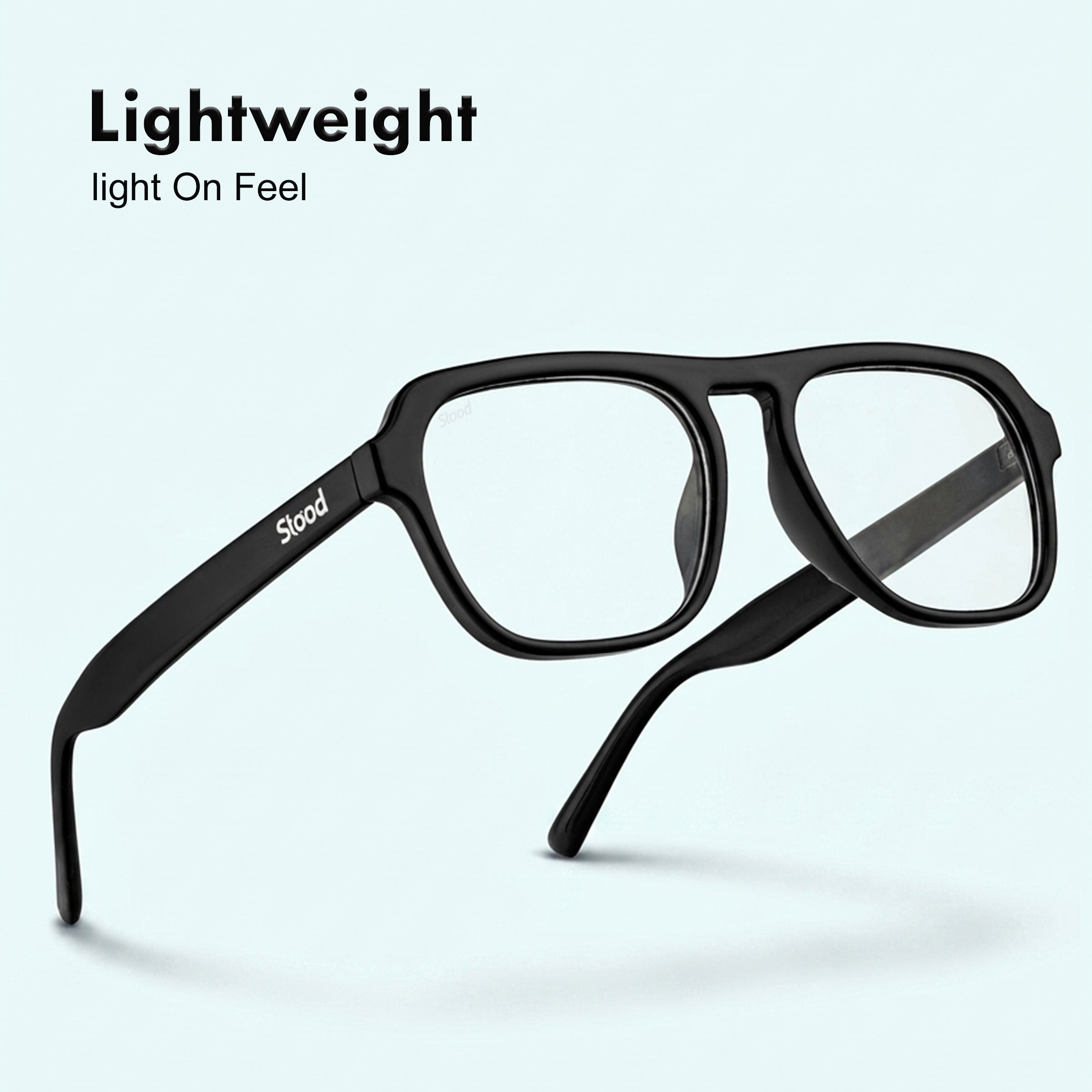 Stood Square Eye Protection Computer Glasses For Men & Women – SF-STD0024-C1