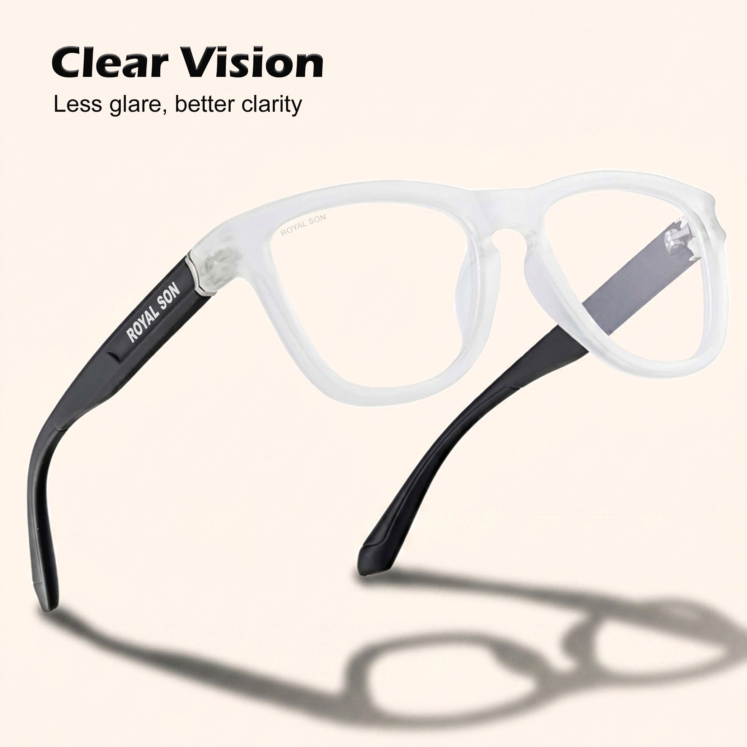 ROYAL SON Blue Cut Spectacle Frames For Men Women - SF-RS2020-C9
