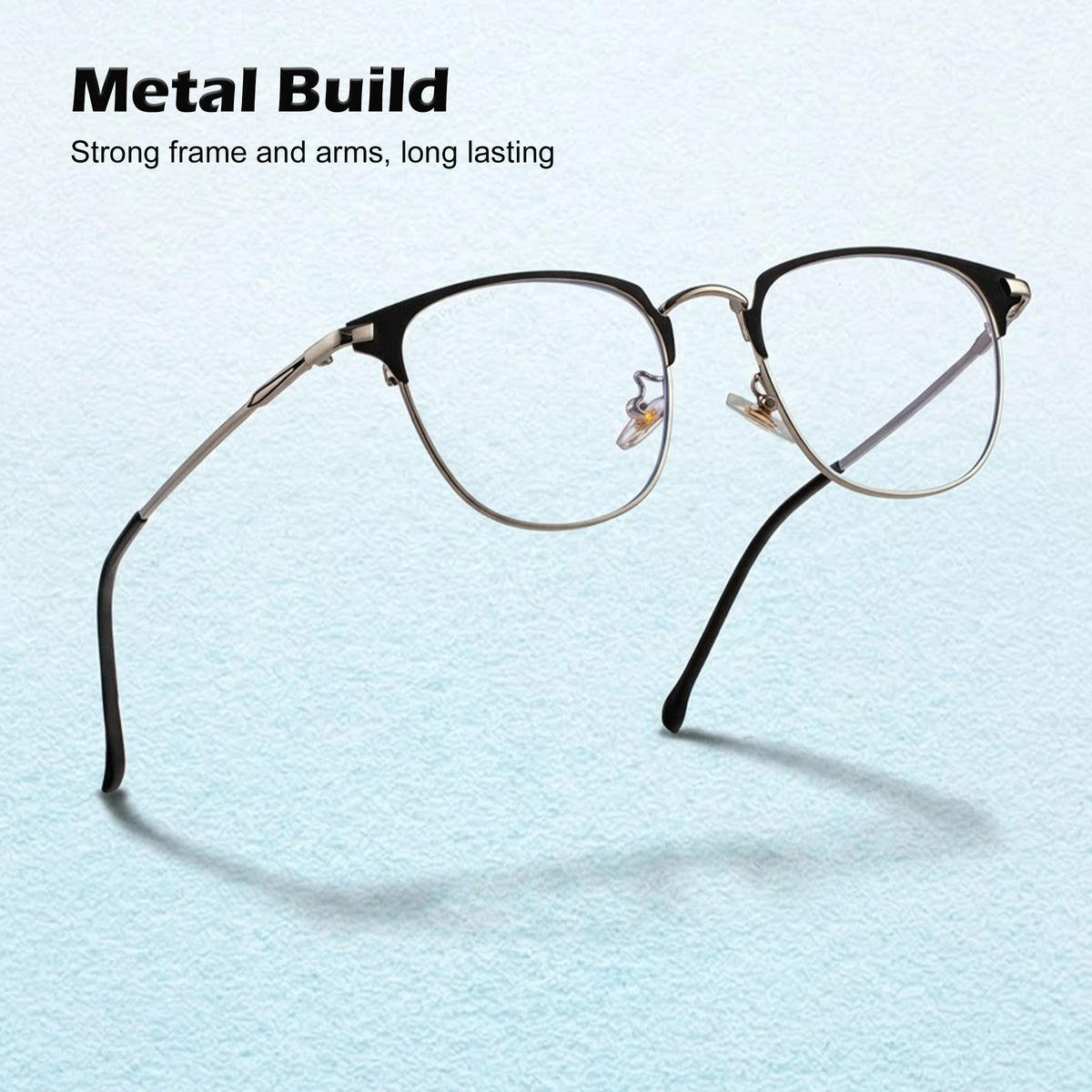 Royal Son Round Blue Ray Cut Men Women Eye Glasses - SF0022-C2