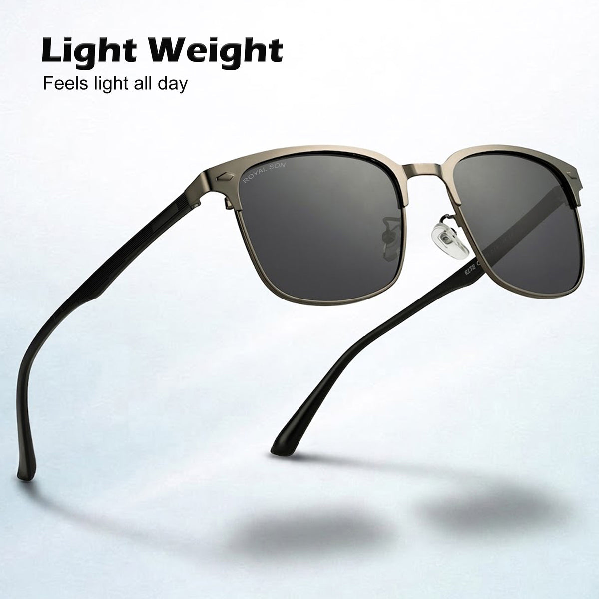 Royal Son Square Polarized Sunglasses For Men And Women - CHI00175-C1
