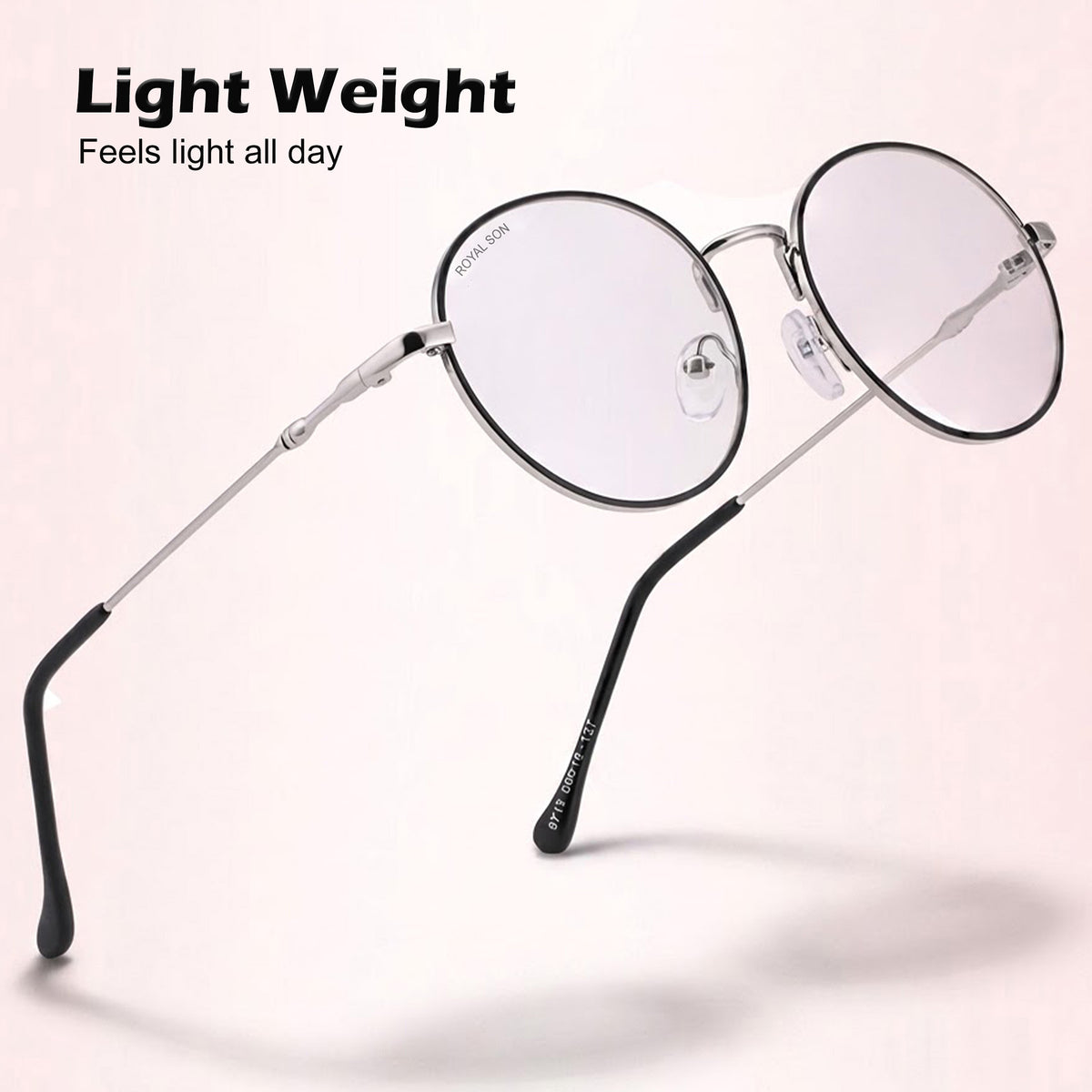 Royal Son Round Men Women Eye Glasses - SF001-C1
