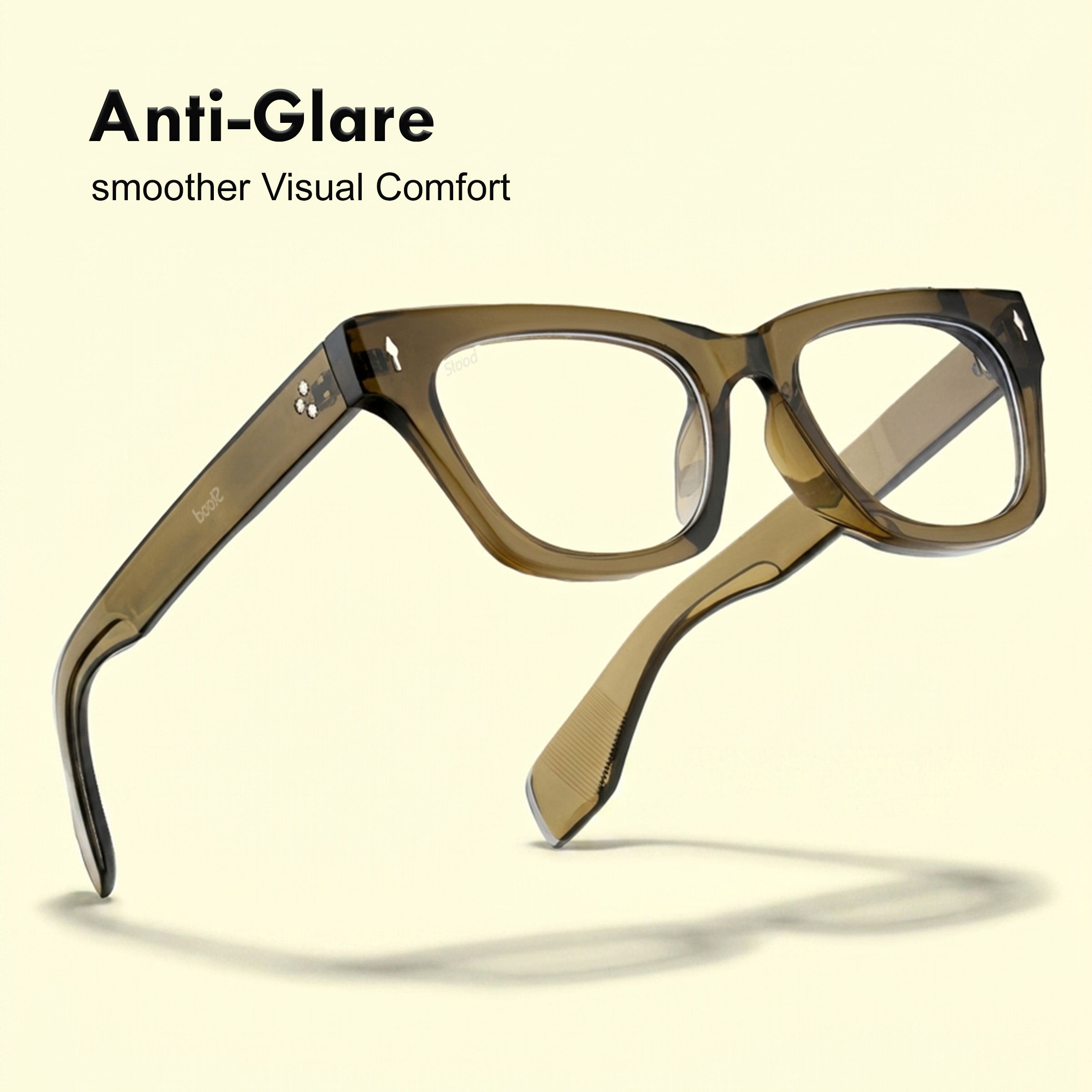 Stood Square Eye Protection Anti Glare Computer Glasses For Men & Women – SF-STD0027-C3