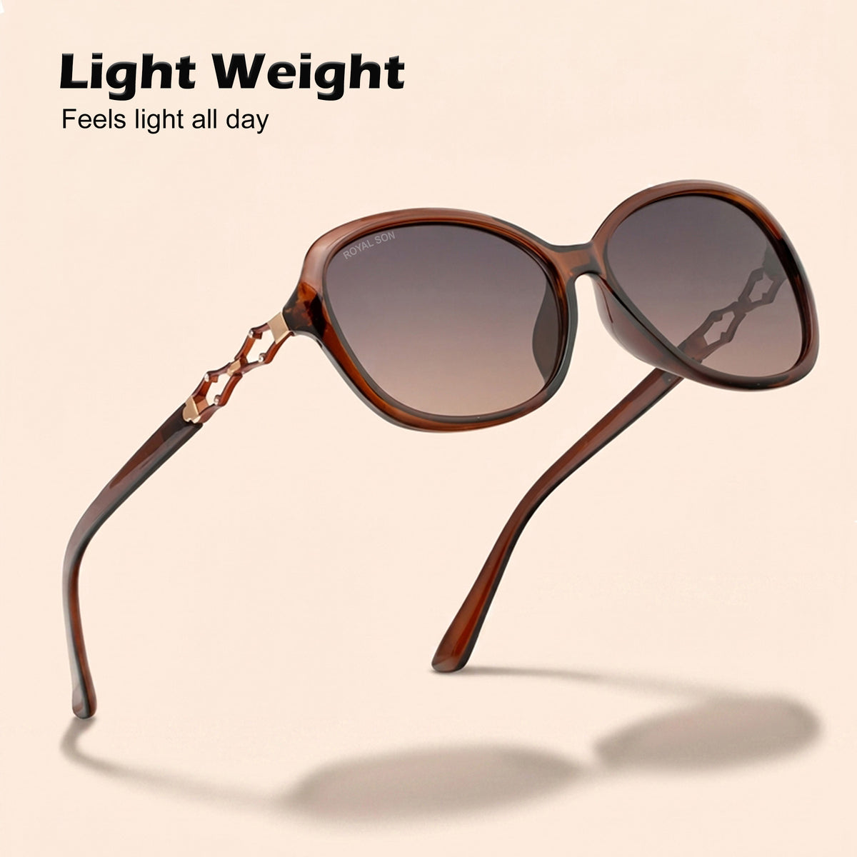 Royal Son Butterfly UV Protected Women Sunglasses - CHIWM00117-C2