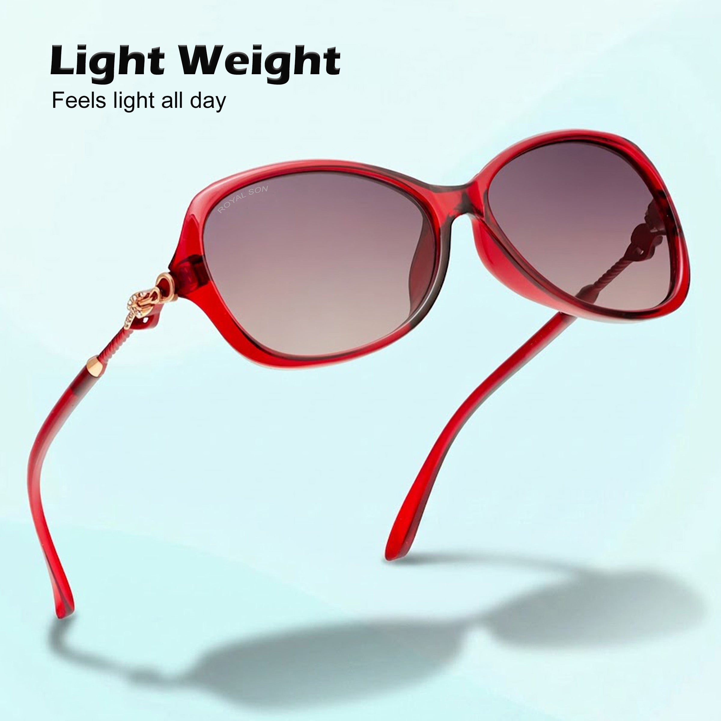 Royal Son Butterfly UV Protected Women Sunglasses - CHIWM00118-C5