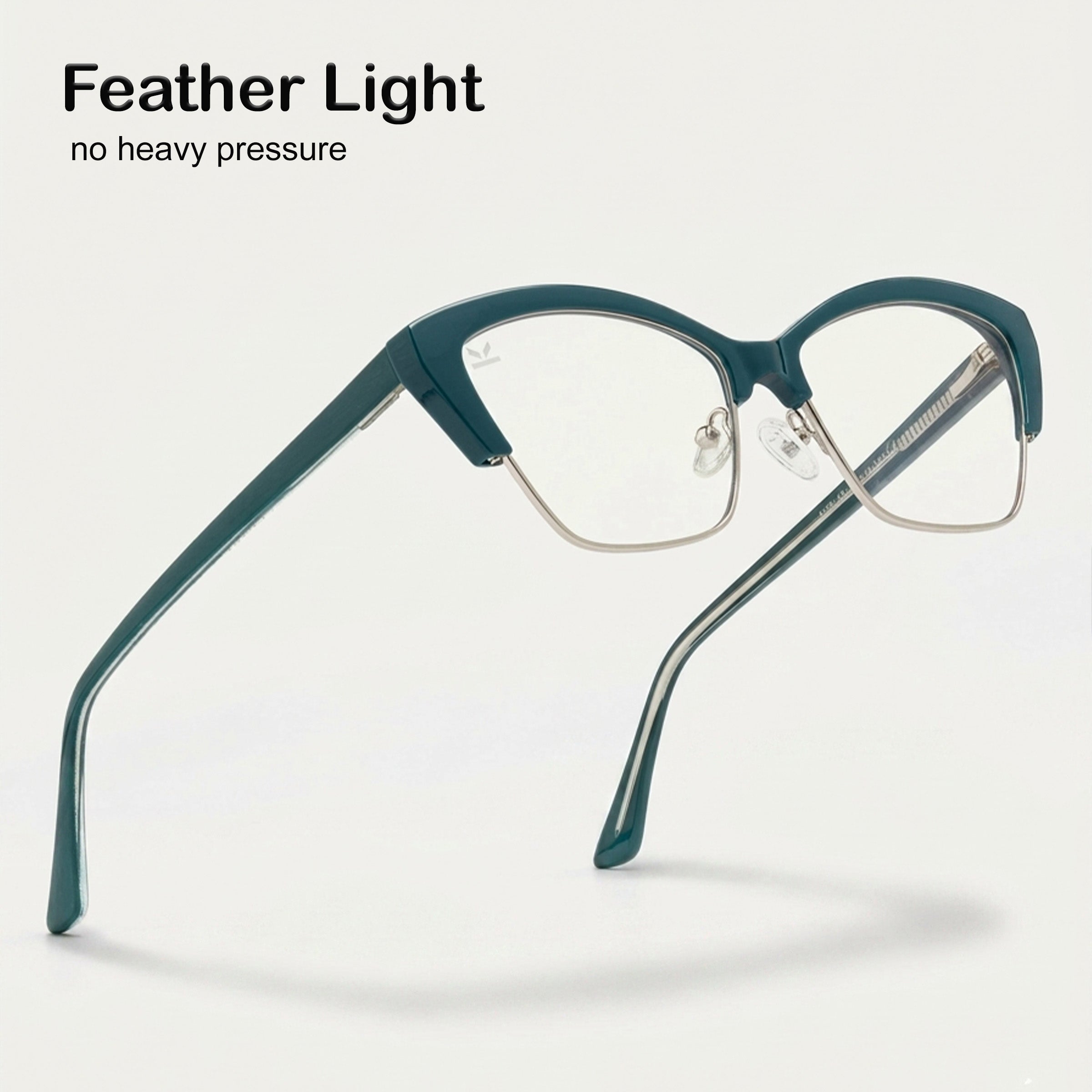 PERKEY Cat Eye Computer Glasses For Women - OPTL0015-C3