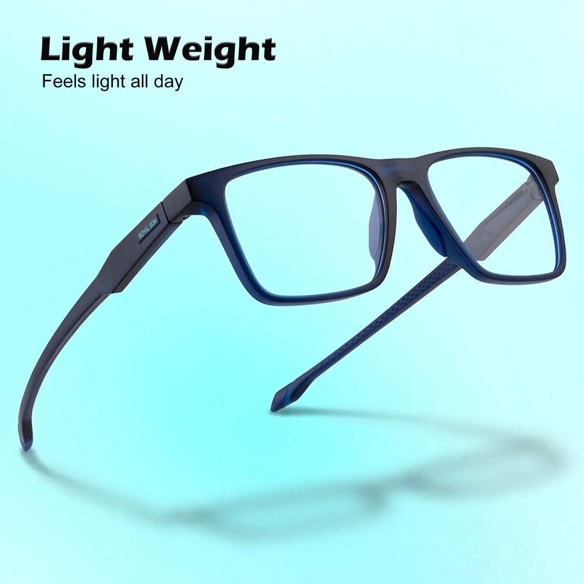 Royal Son Full Rim Blue Cut Glasses For Men - SF-RS1010-C10
