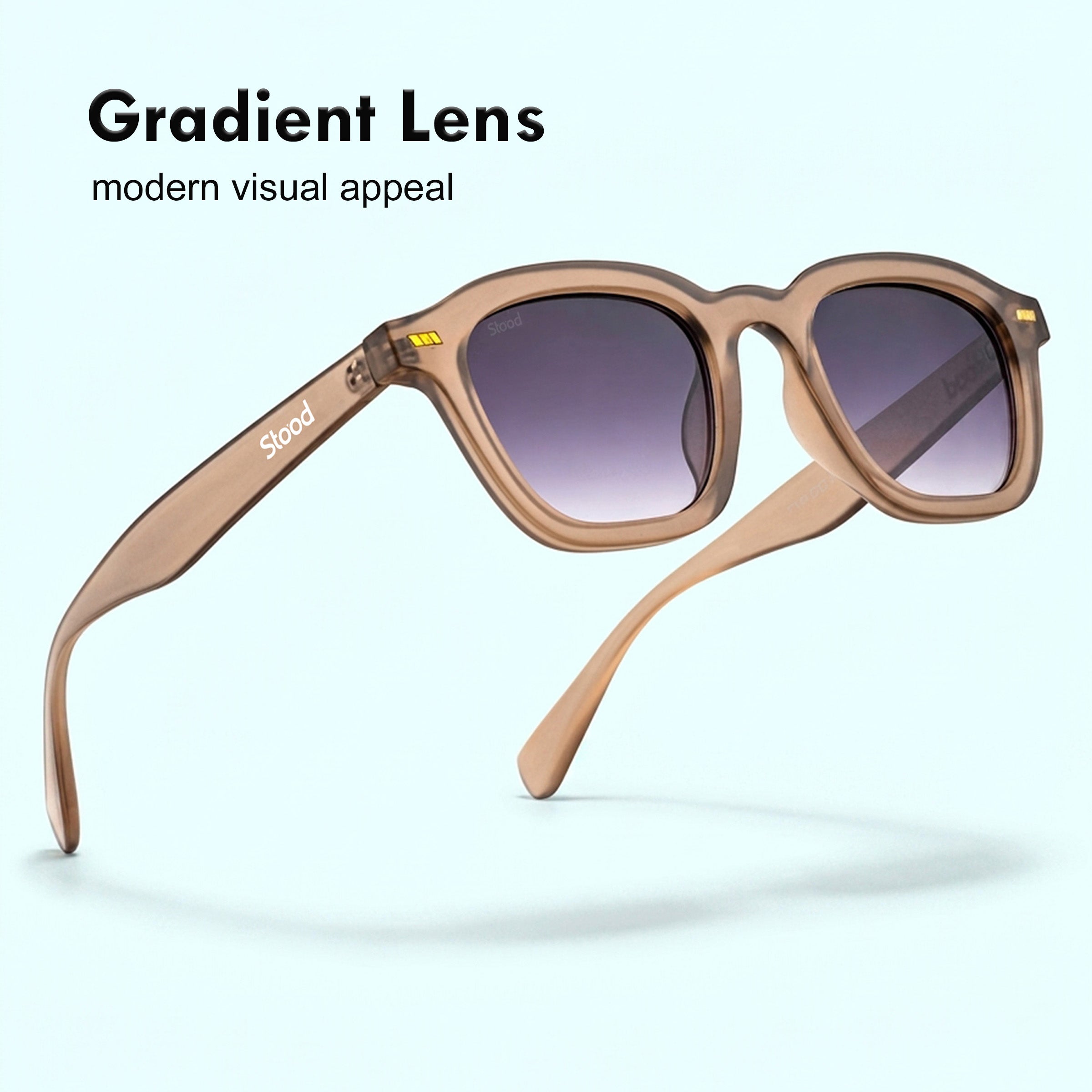 Stood Square Grey UV Protection Chashma For Men & Women New Style – SG-STD0016-C3