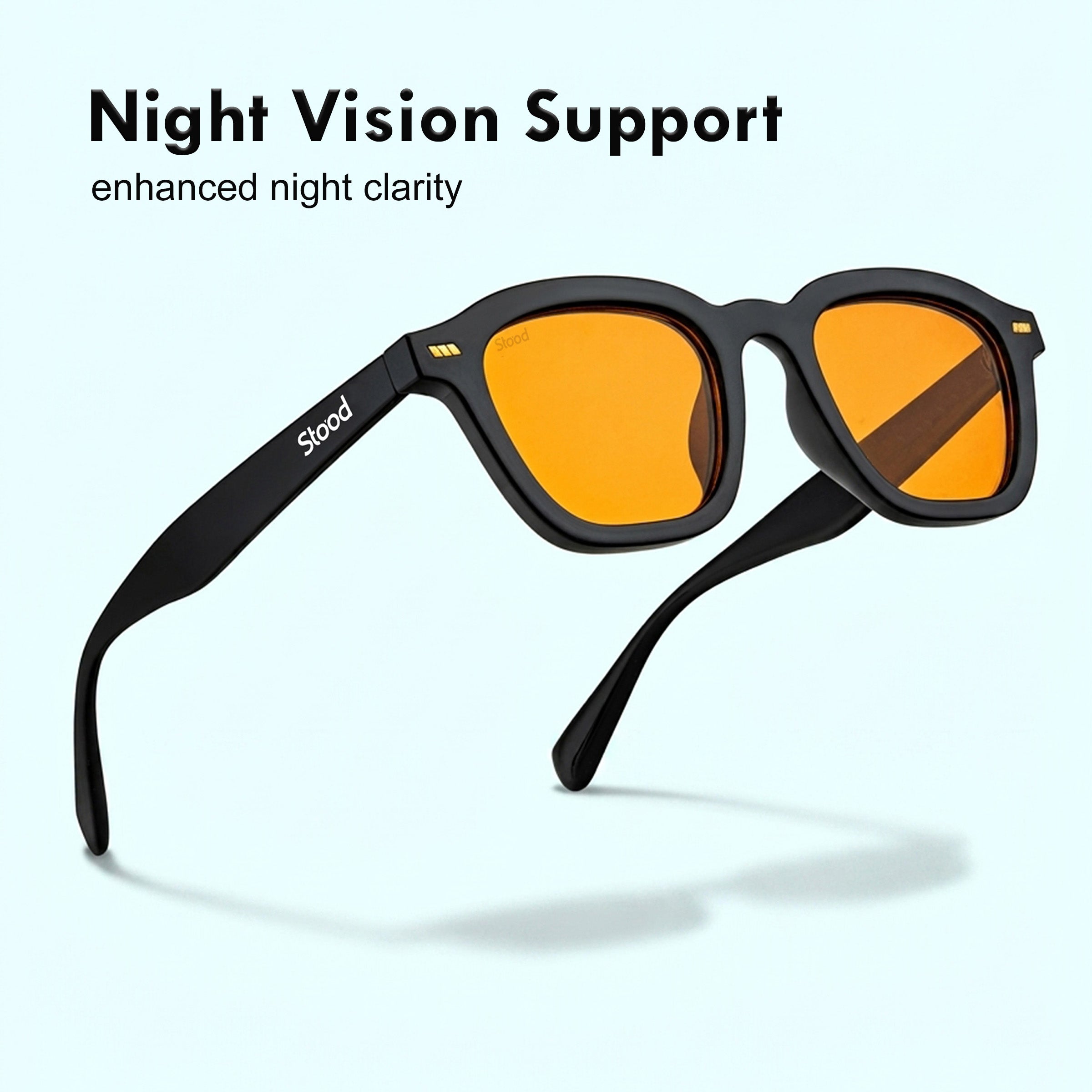 Stood Square Day Night Driving Sun Glasses For Men For Men & Women Stylish – SG-STD0016-C2