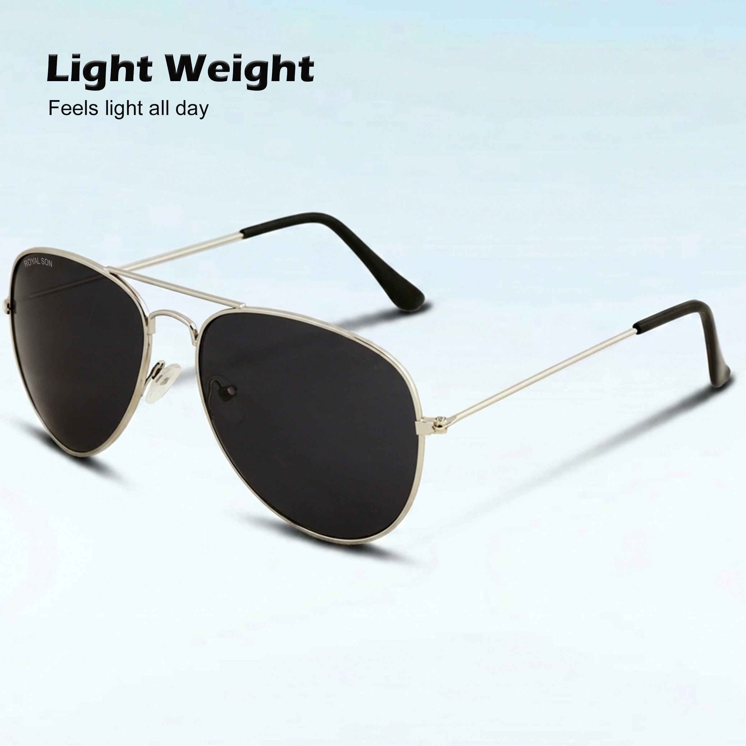 ROYAL SON UV Protected Sunglasses For Men and Women - RS007AV