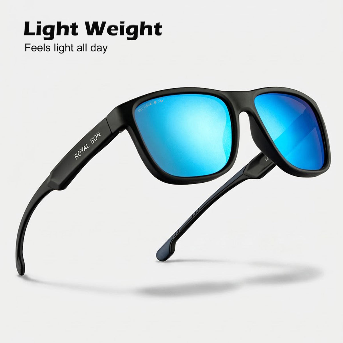Royal Son Sports Black Polarized Sunglasses Men Women- CHI00173-C3