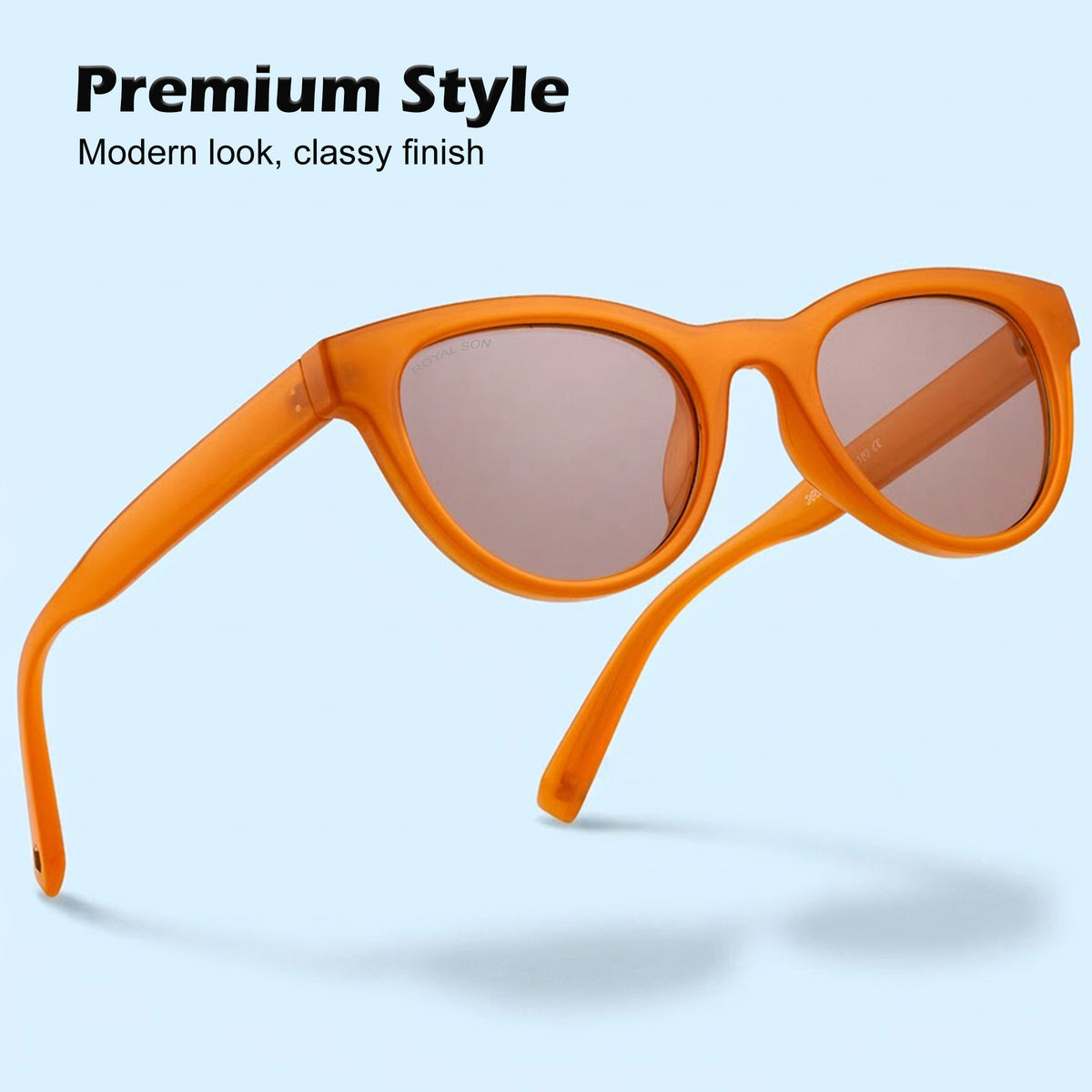Royal Son Cat Eye Black UV Protection Sunglasses Women - CHI00166-C3