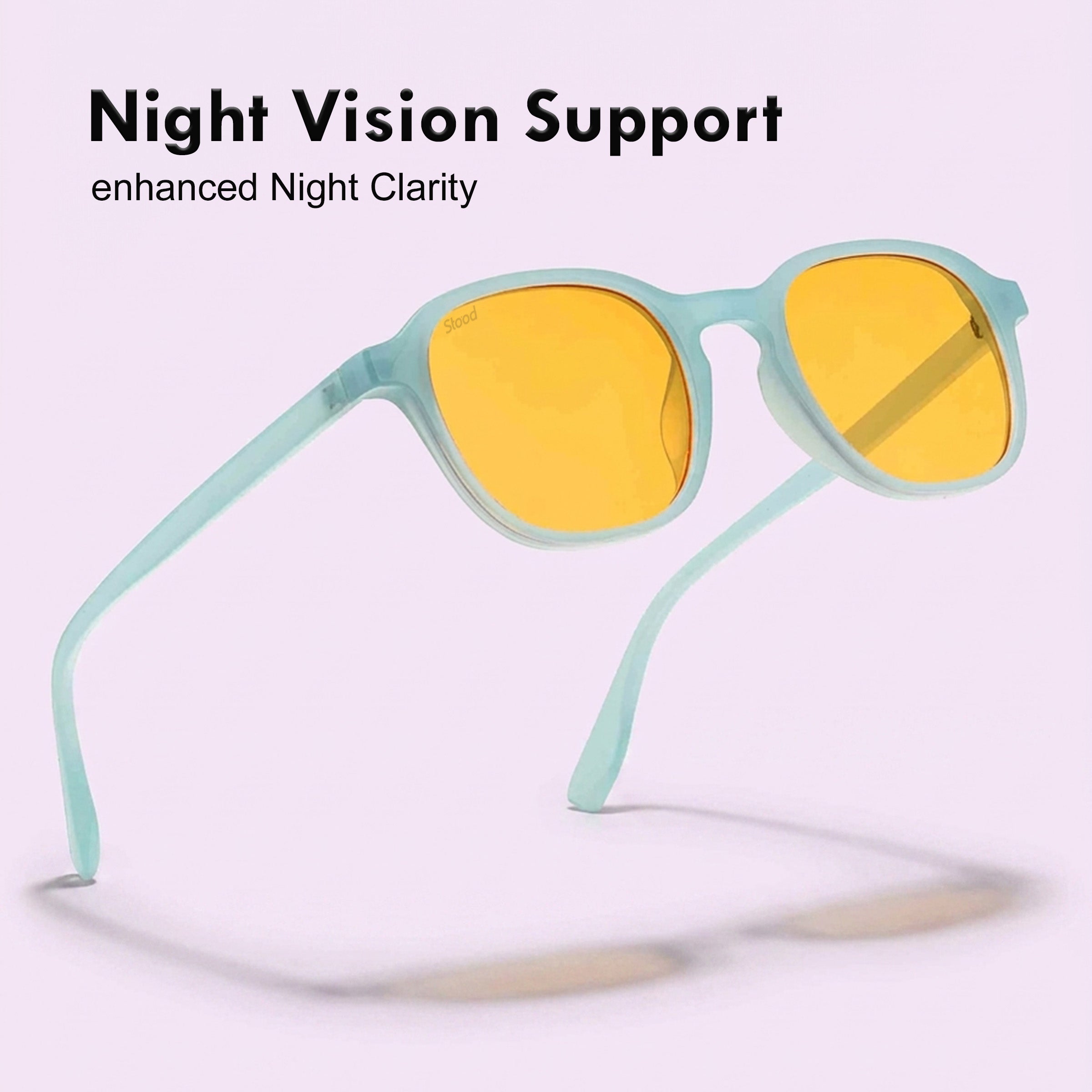 Stood Retro Square Day Night Driving Sun Glasses For Men For Men & Women Stylish– SG-STD0011-C3