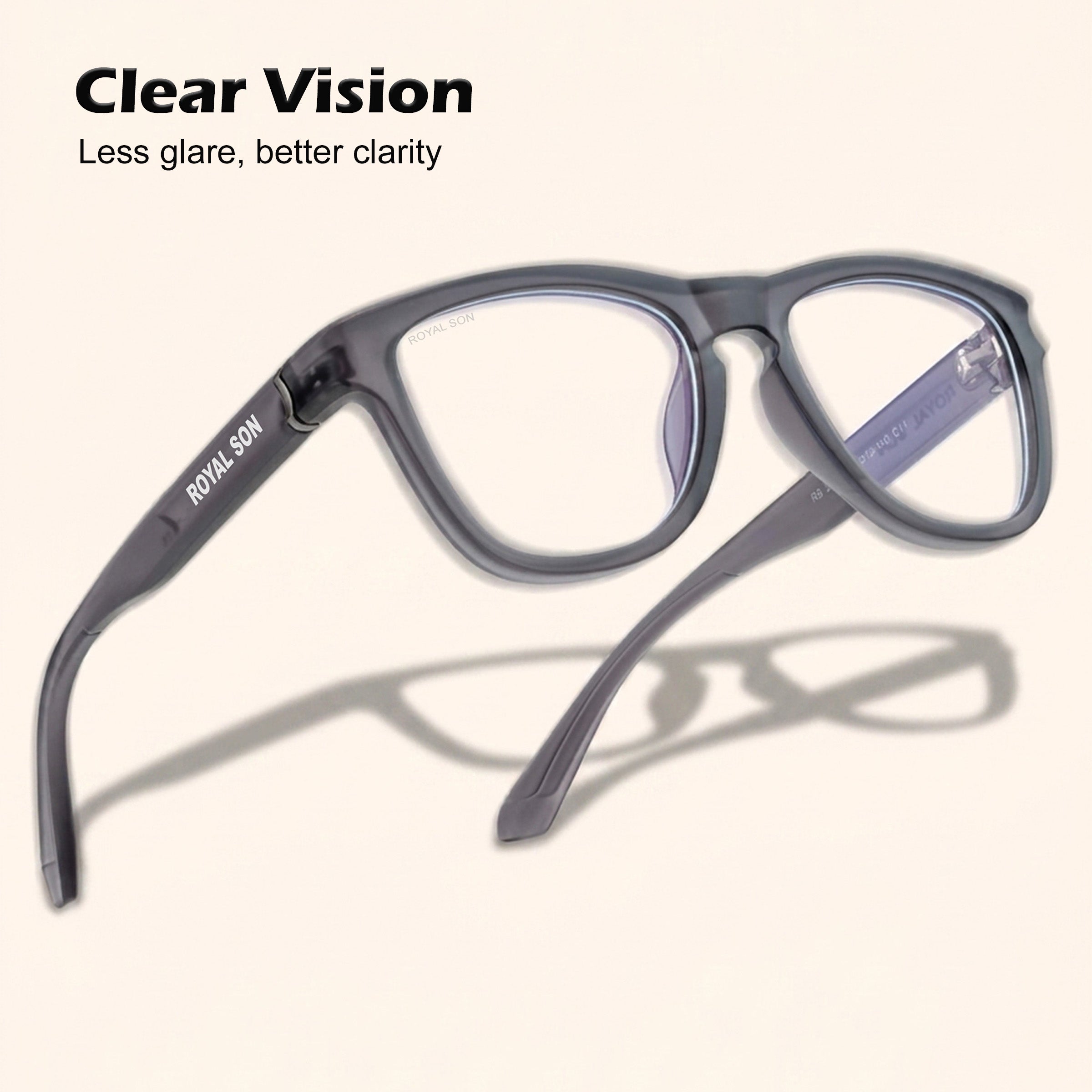 ROYAL SON Blue Light Blocking Glasses For Men Women - SF-RS2020-C11