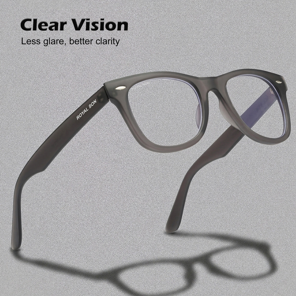 ROYAL SON Blue Light Blocking Glasses For Men Women - SF-RS3030-C11