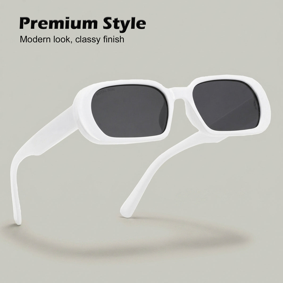 Royal Son Rectangular UV Protected Women Sunglasses - CHIWM00120-C3