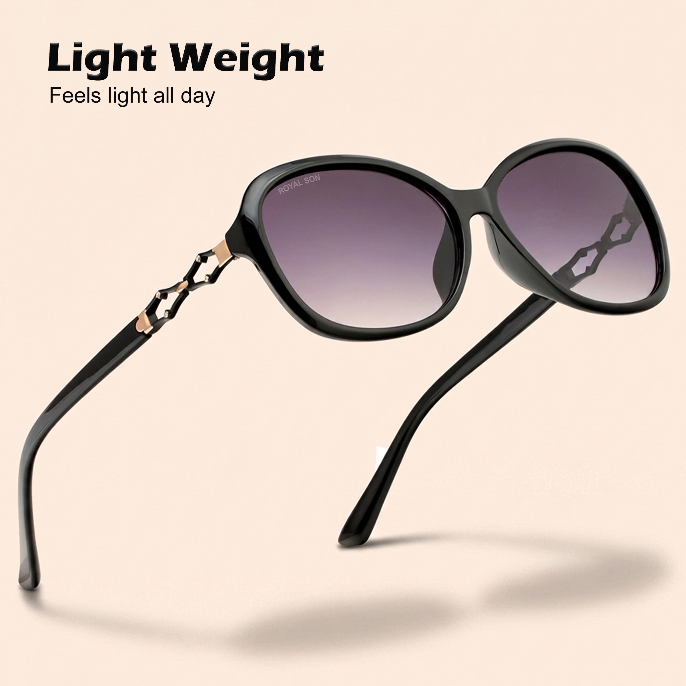 Royal Son Butterfly UV Protected Women Sunglasses - CHIWM00117-C1