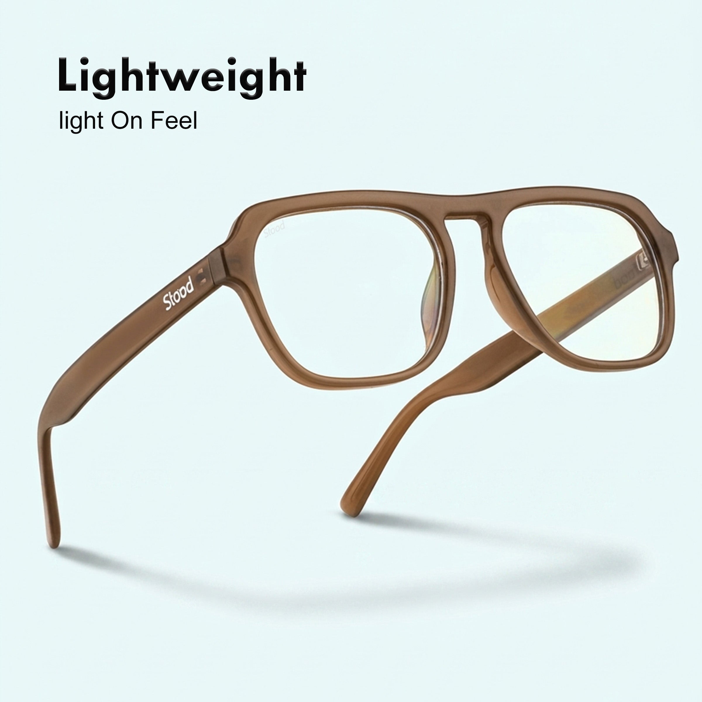 Stood Square Eye Protection Anti Glare Computer Glasses For Men & Women – SF-STD0024-C3