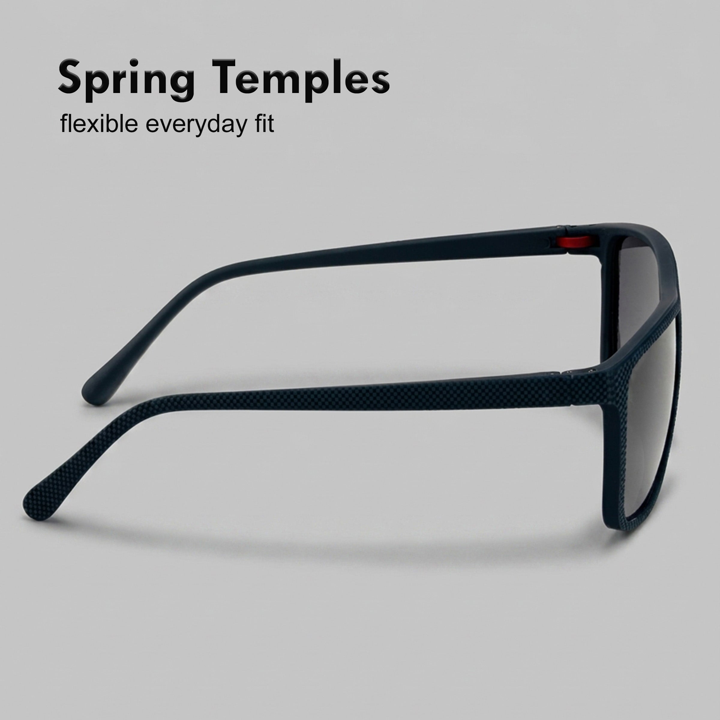 Stood Square Black Polarized UV Protection Sunglasses For Men & Women Stylish – SG-STD0022-C4