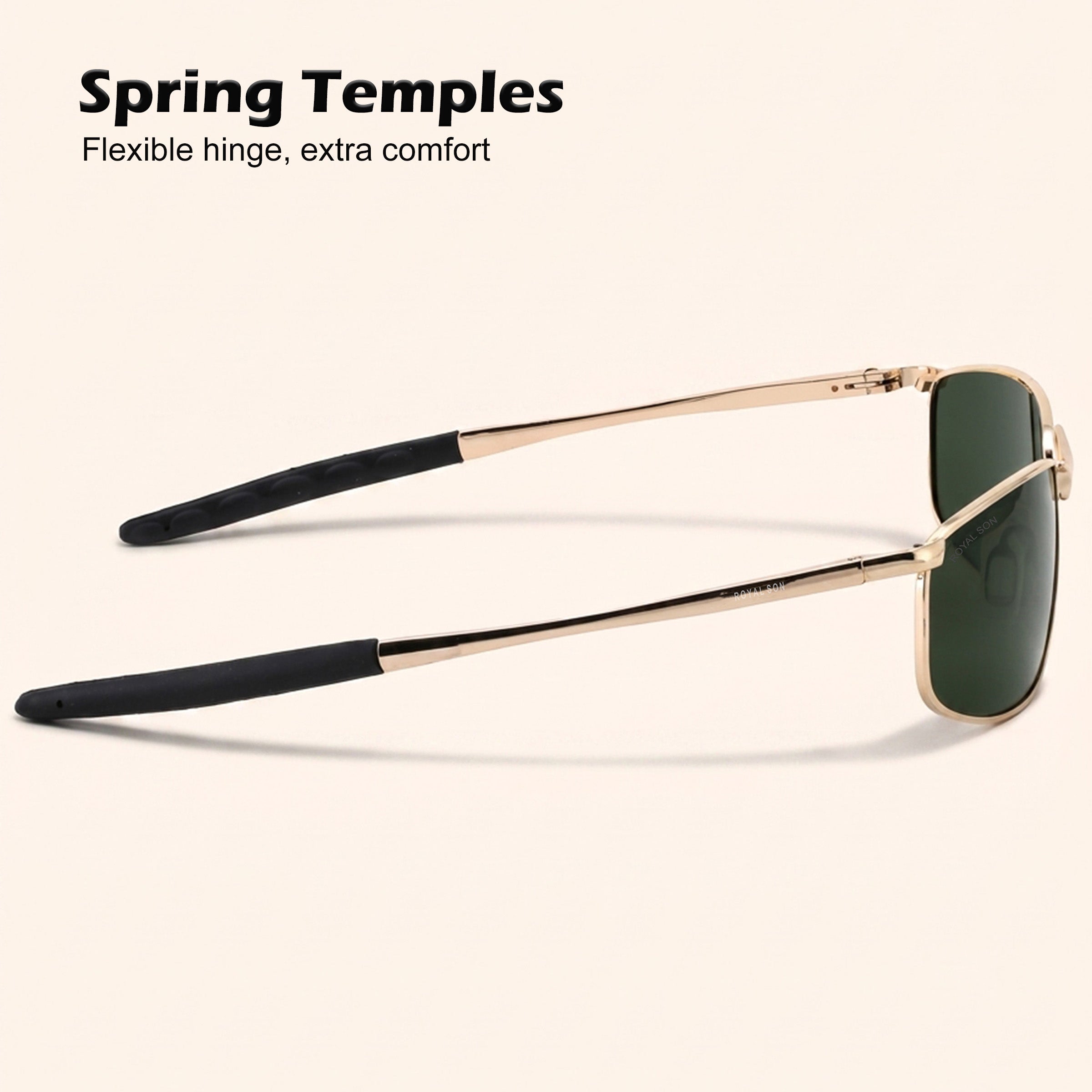 Royal Son Wrap-Around Polarized Men Sunglasses - CHI0083-C3