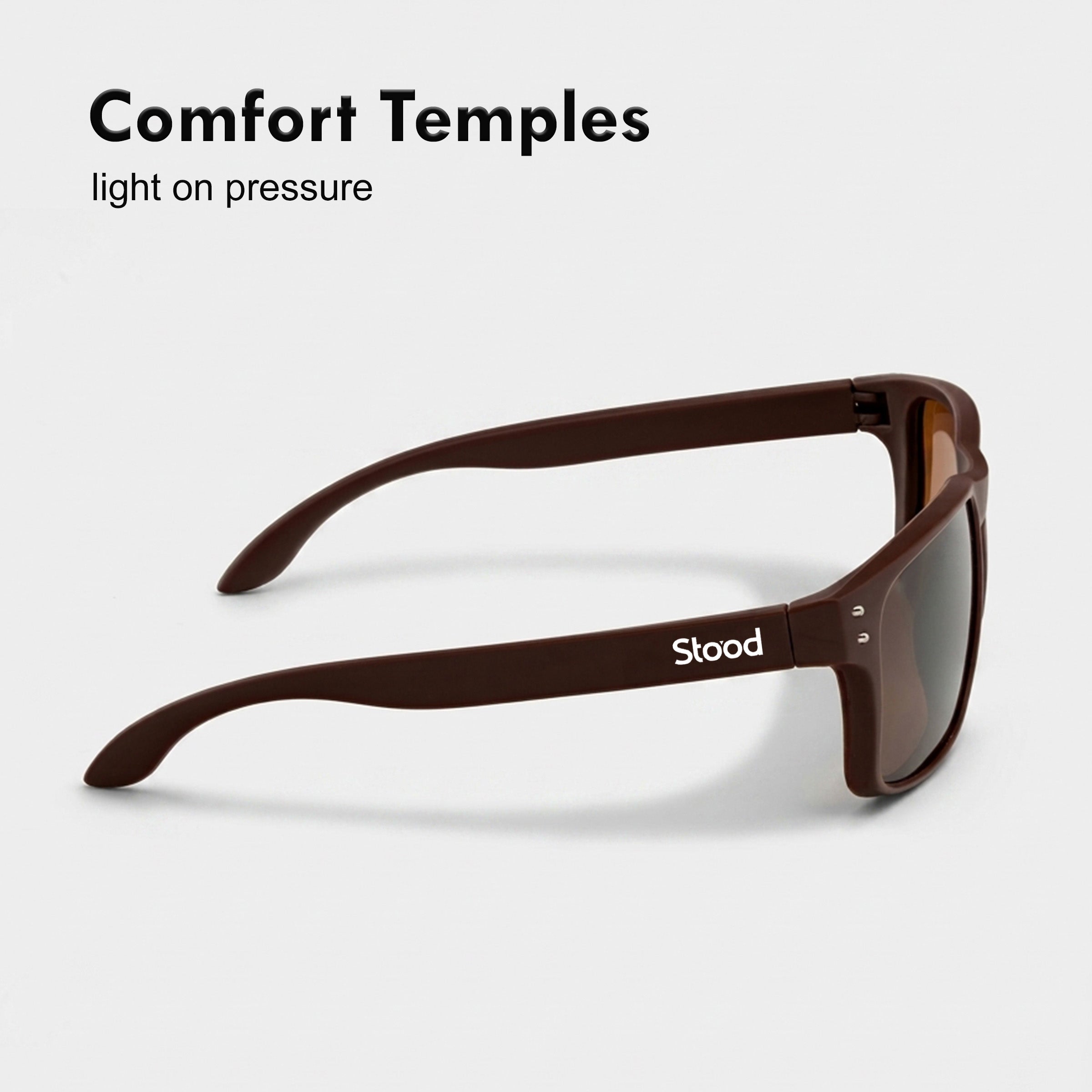 Stood Wraparound Sports Polarized UV Protection Goggles For Men & Women Sunglasses – SG-STD0020-C3