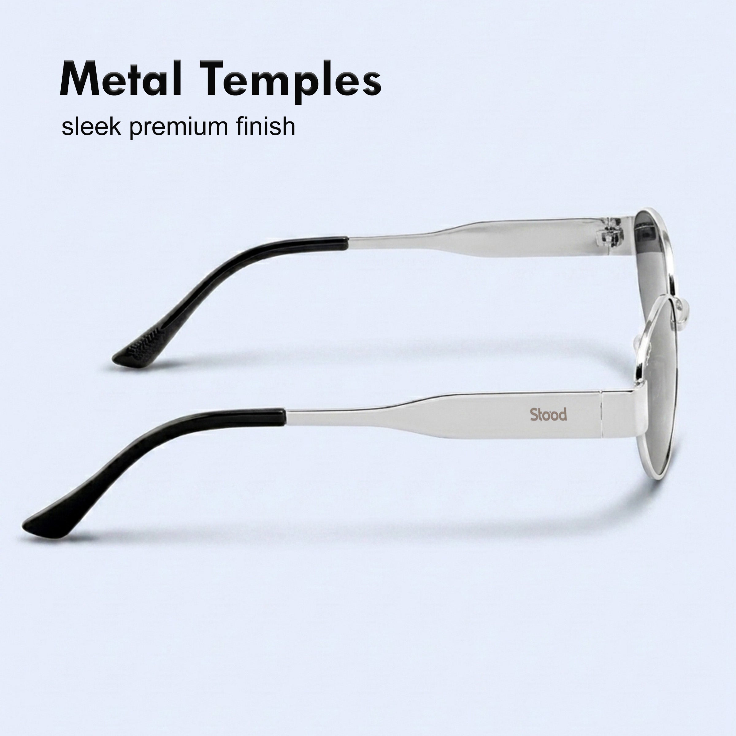 Stood Oval Black UV Protection Chashma For Men & Women New Style – SG-STD0023-C2